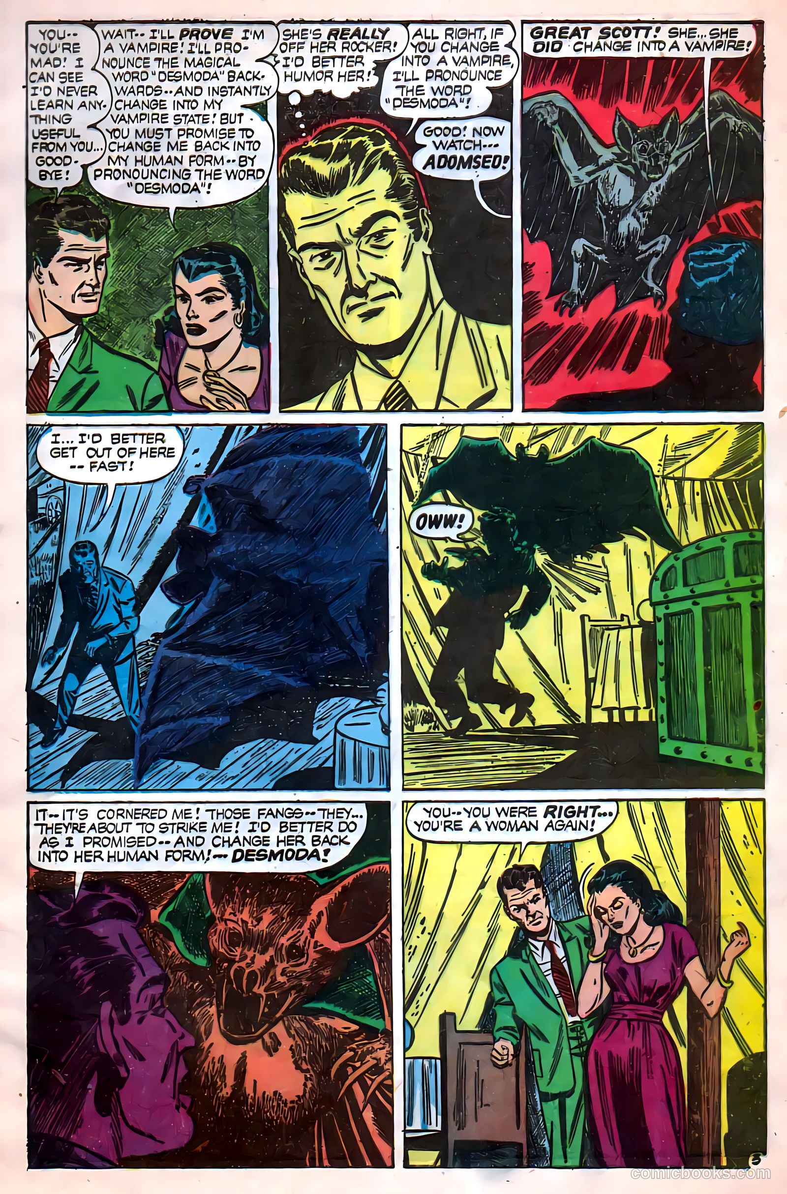 Web of Mystery #17 (1953) — page 5 of 36