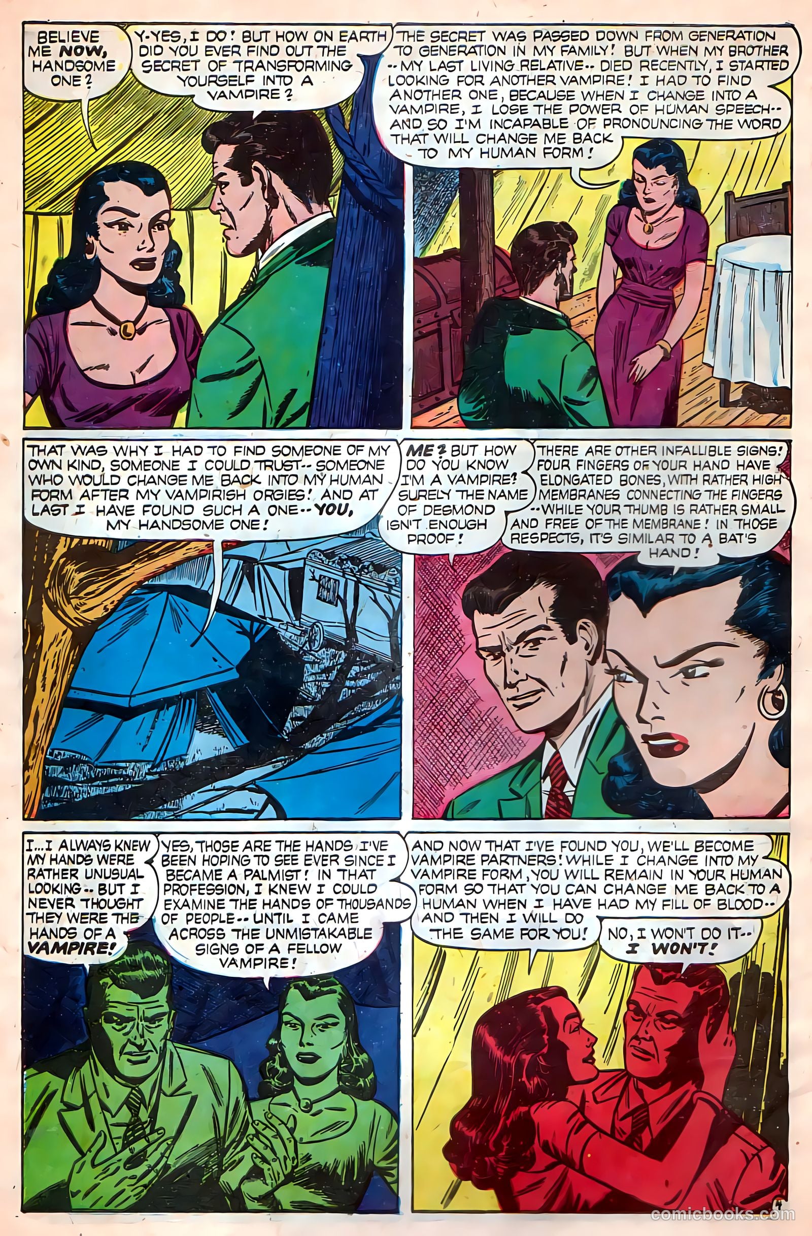 Web of Mystery #17 (1953) — page 6 of 36