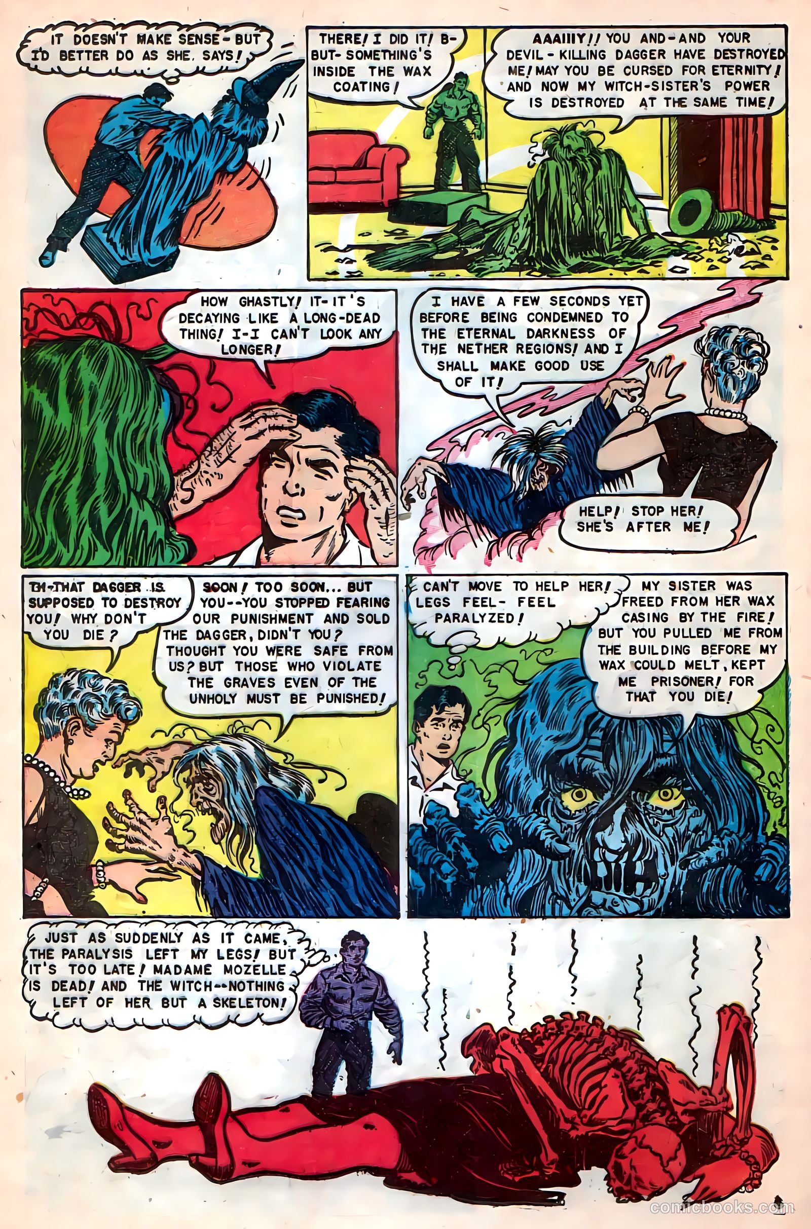 Web of Mystery #17 (1953) — page 16 of 36
