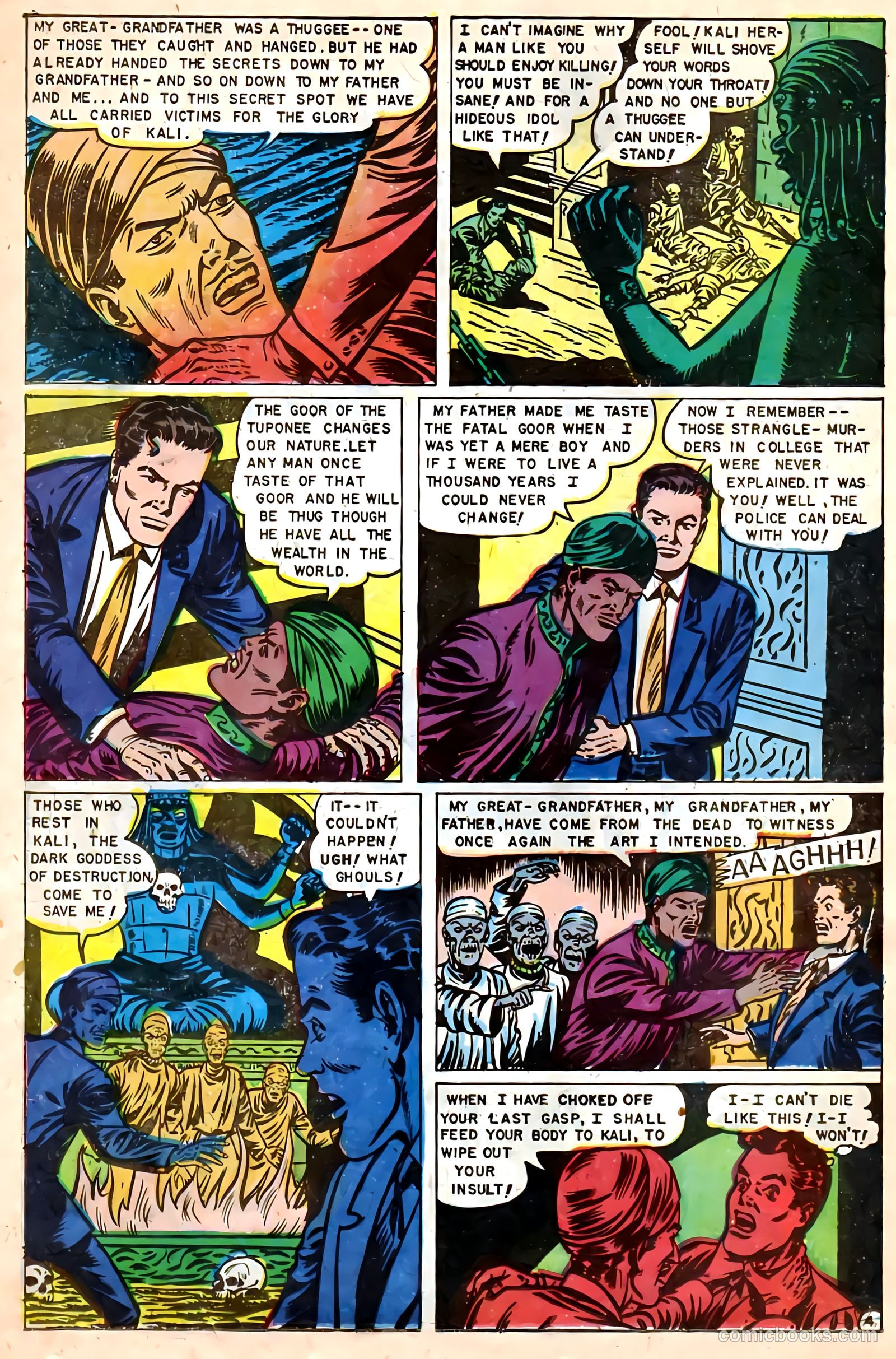 Web of Mystery #17 (1953) — page 22 of 36