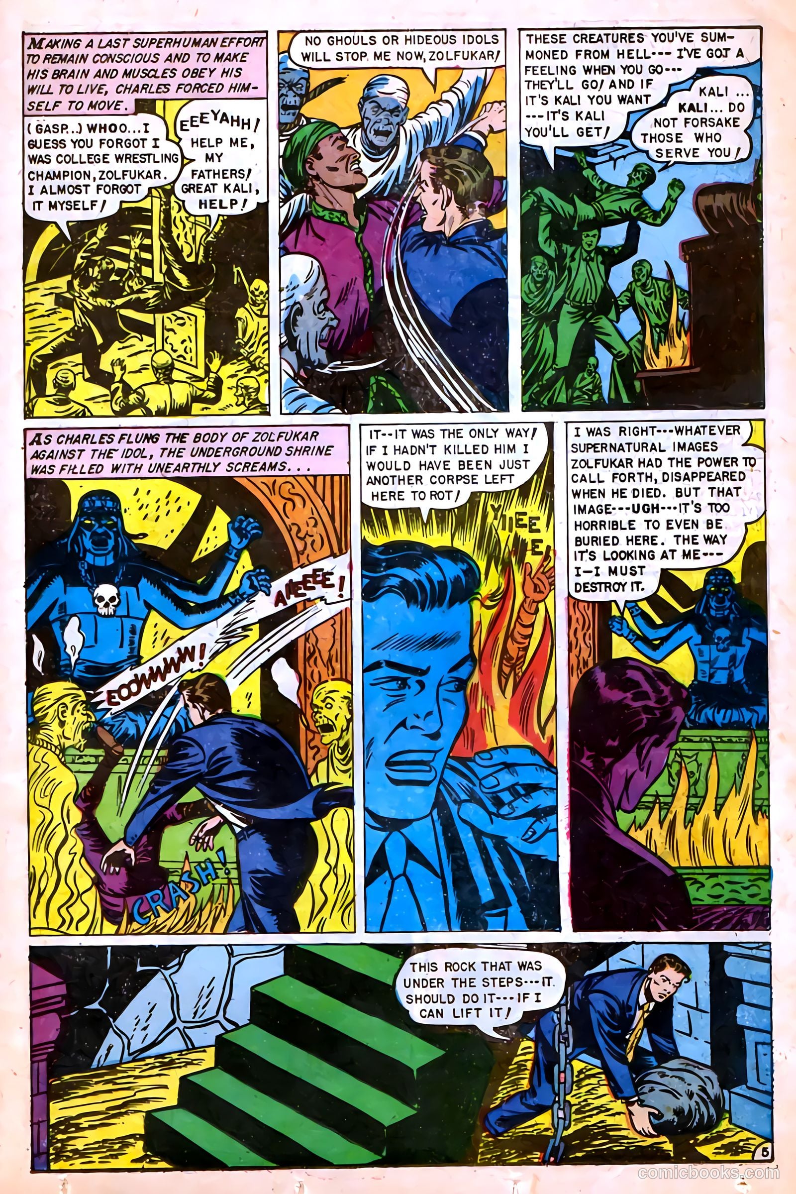 Web of Mystery #17 (1953) — page 23 of 36