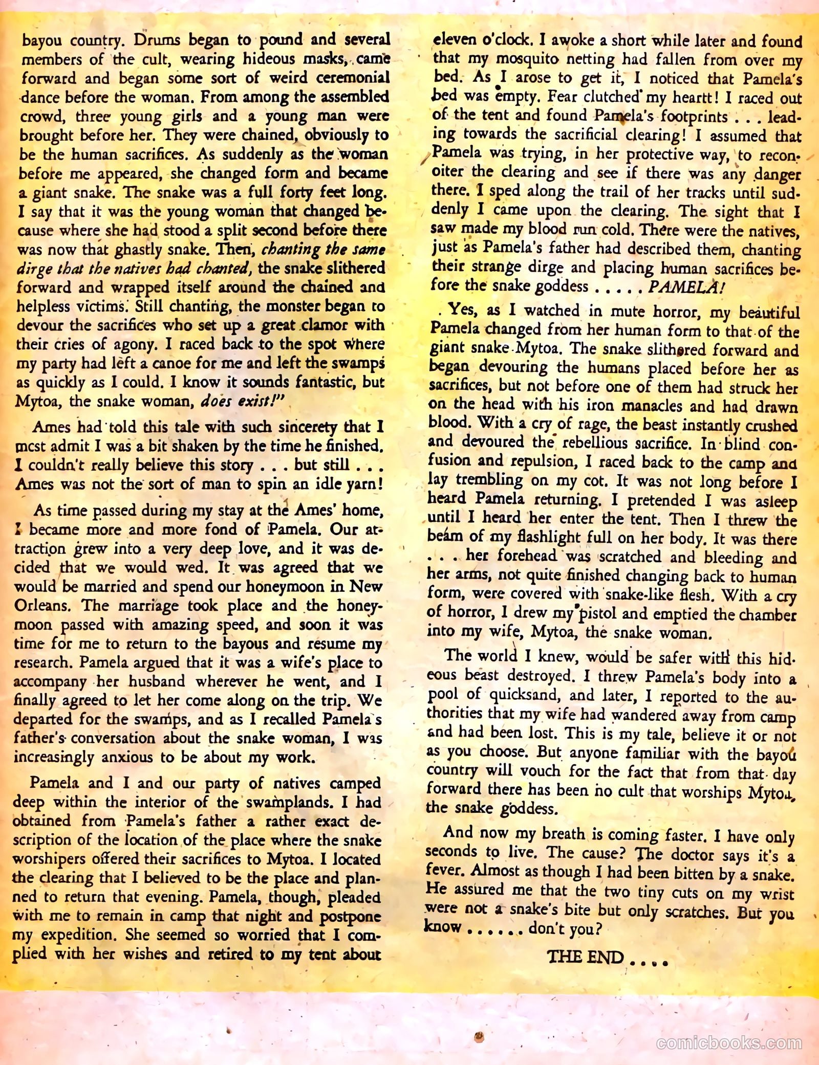 Web of Mystery #17 (1953) — page 27 of 36