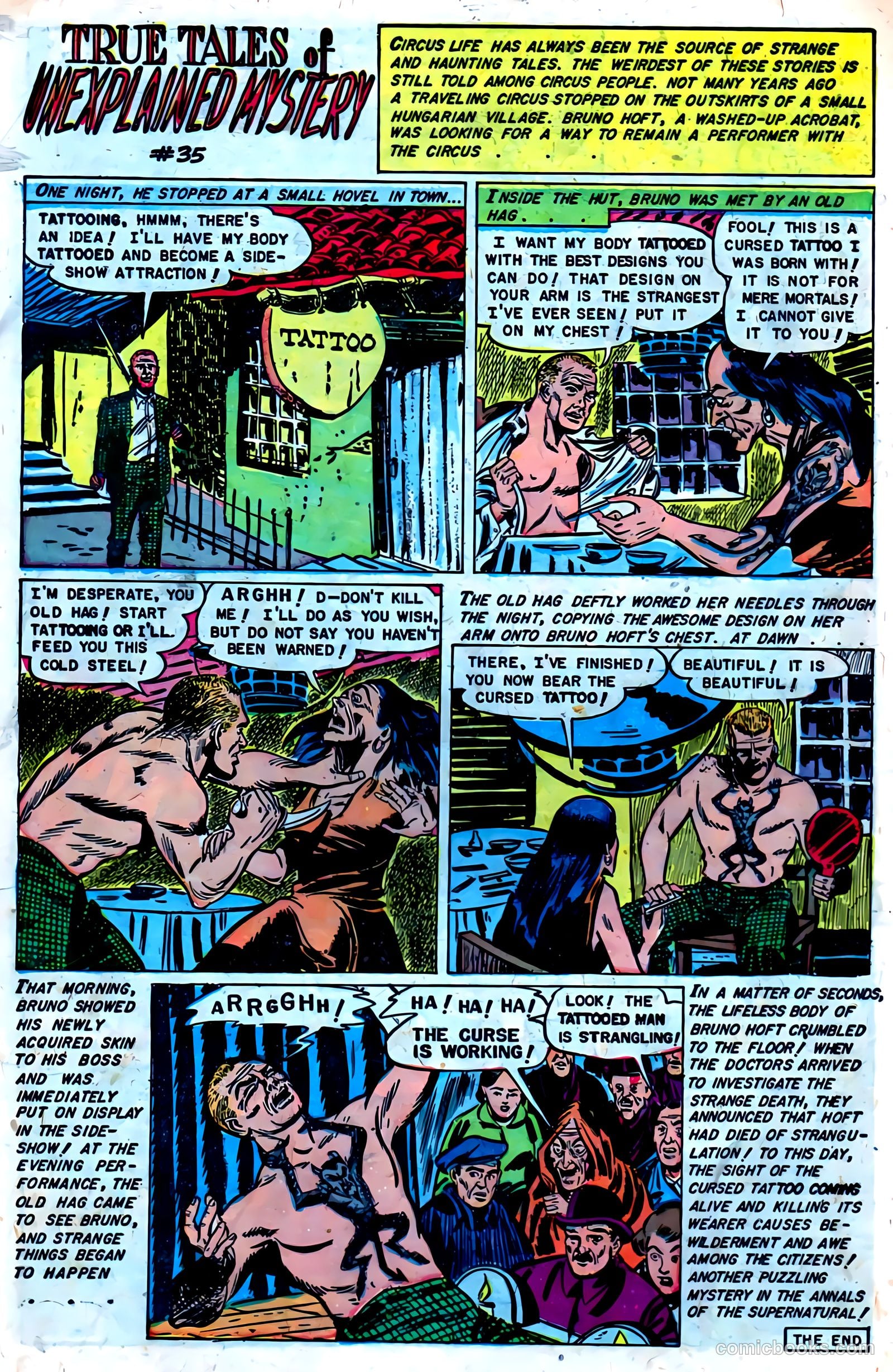 Web of Mystery #18 (1953) — page 10 of 36