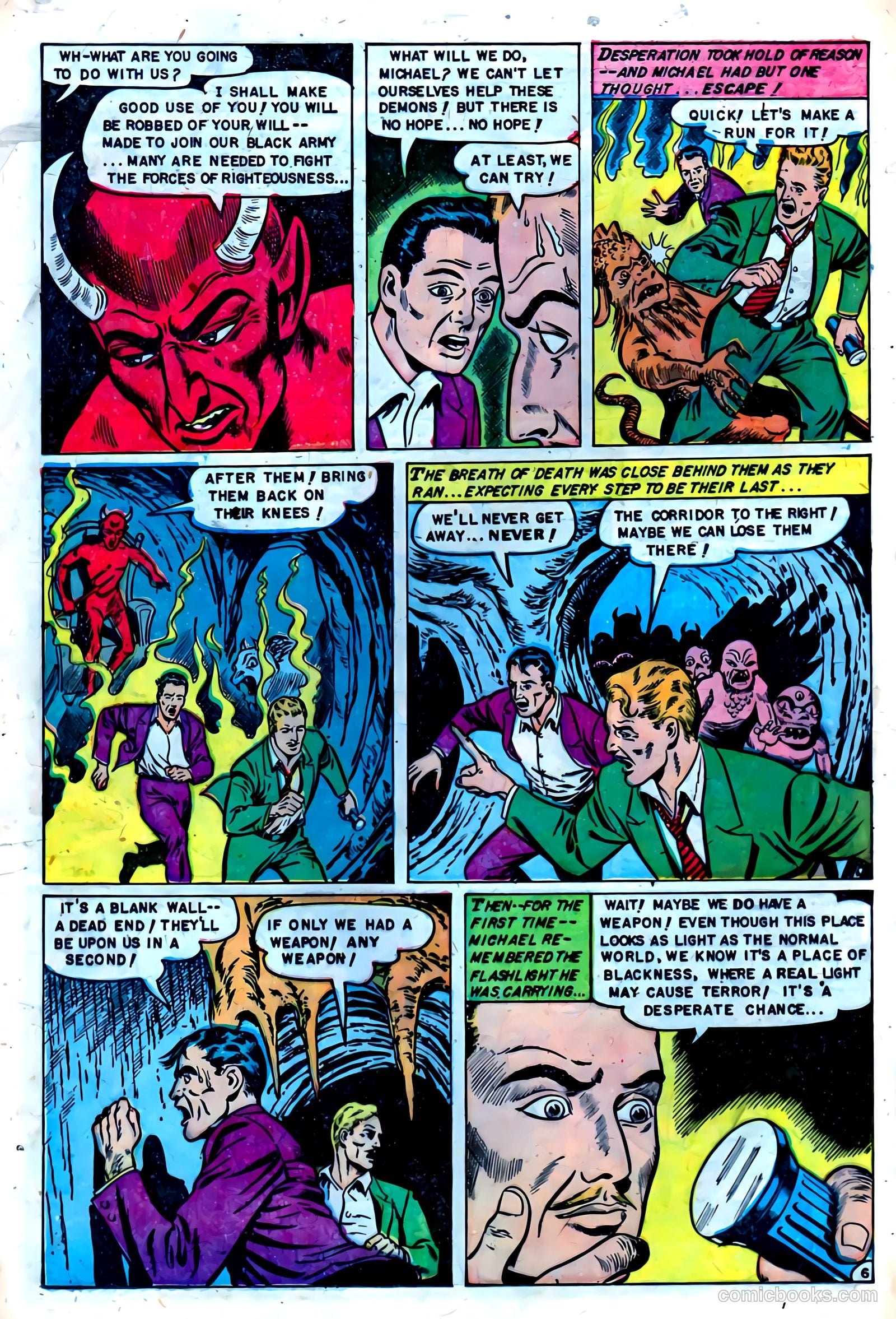 Web of Mystery #18 (1953) — page 16 of 36