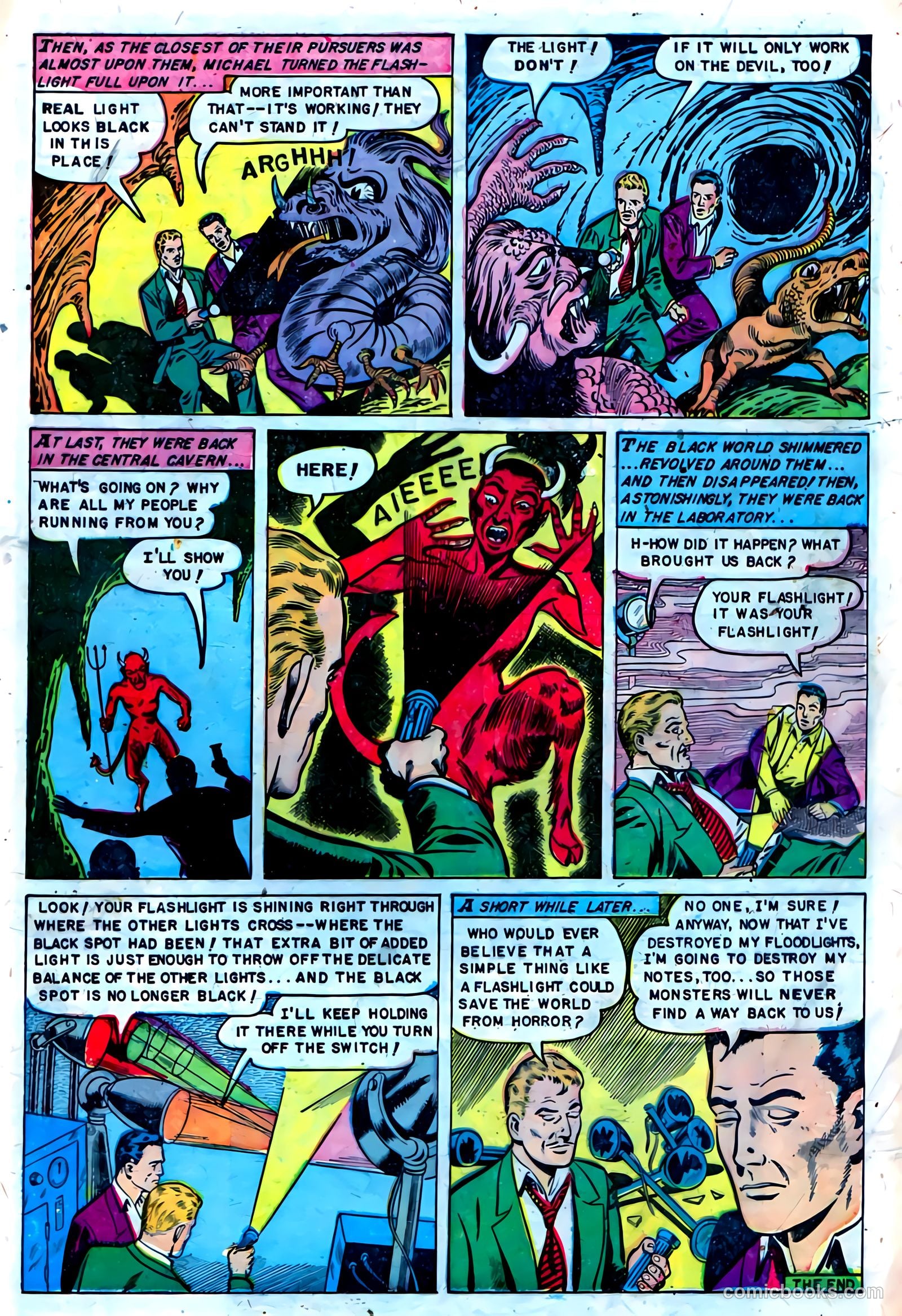 Web of Mystery #18 (1953) — page 17 of 36