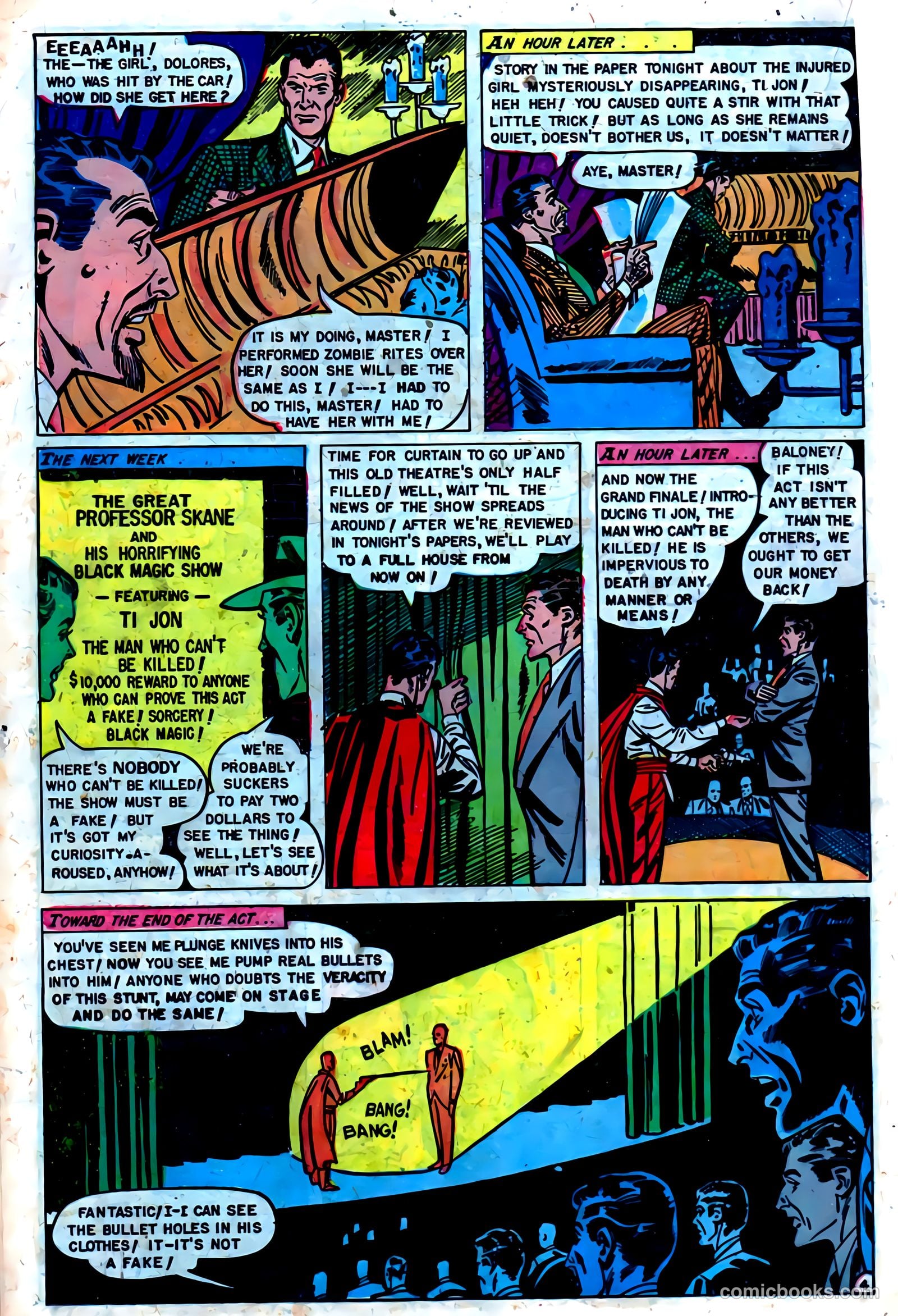 Web of Mystery #18 (1953) — page 22 of 36