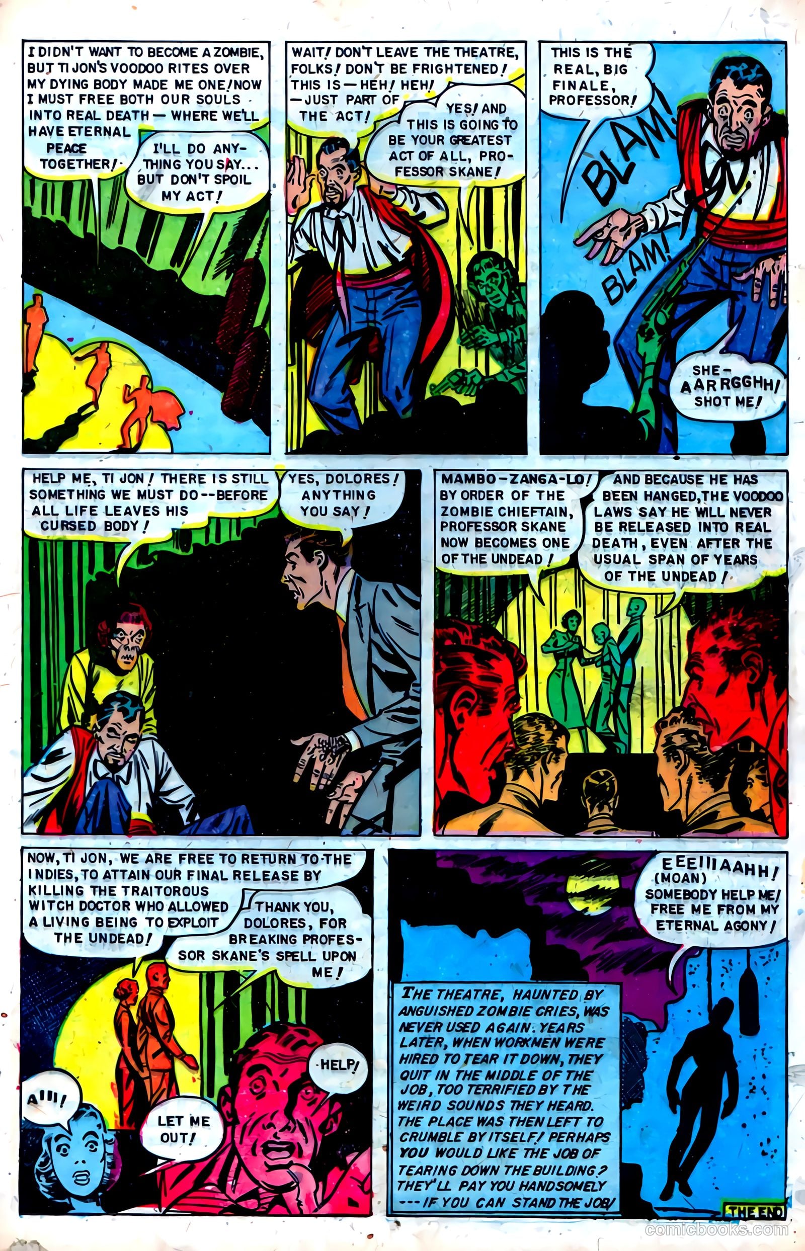 Web of Mystery #18 (1953) — page 25 of 36