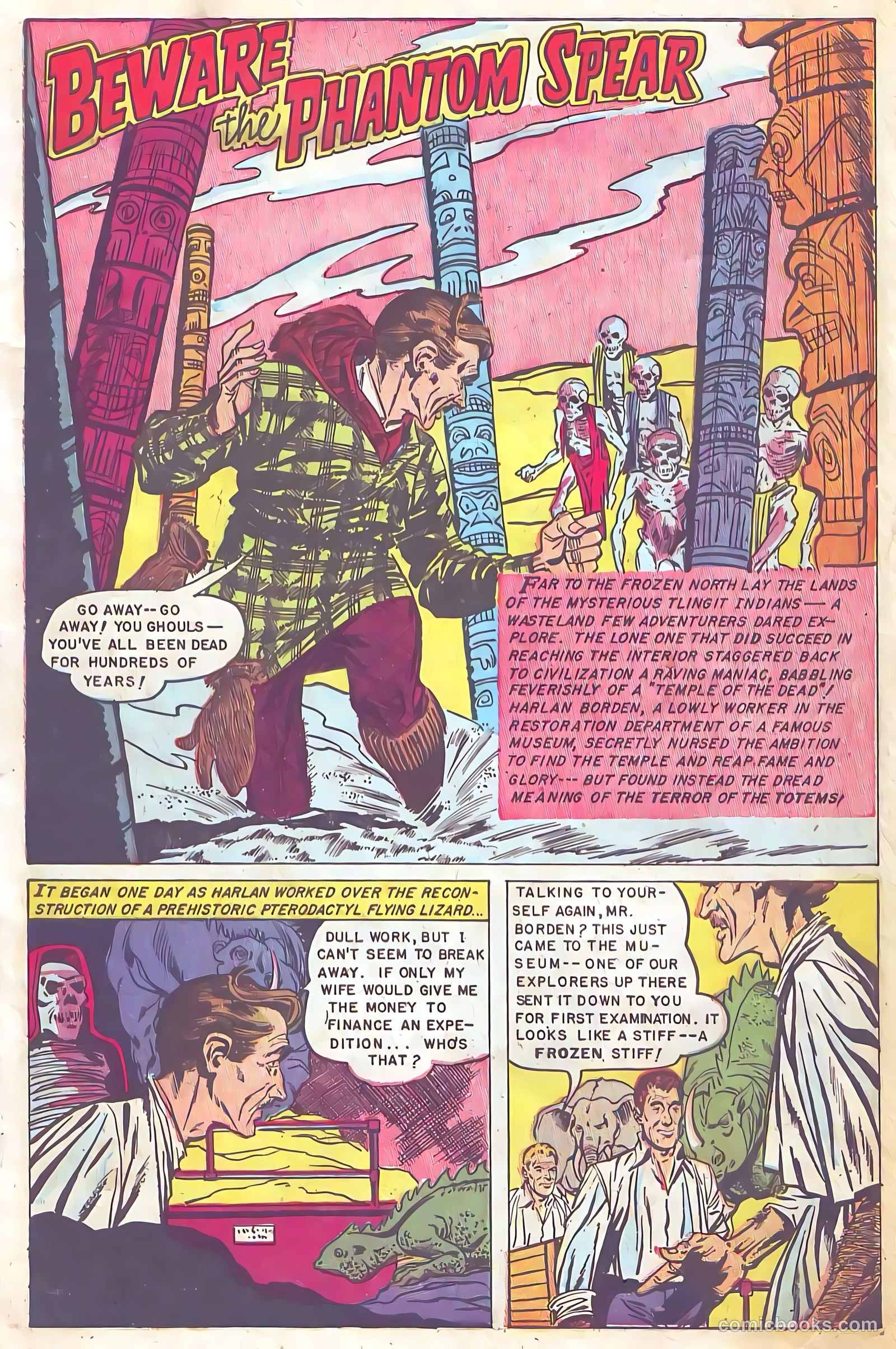 Web of Mystery #19 (1953) — page 3 of 36