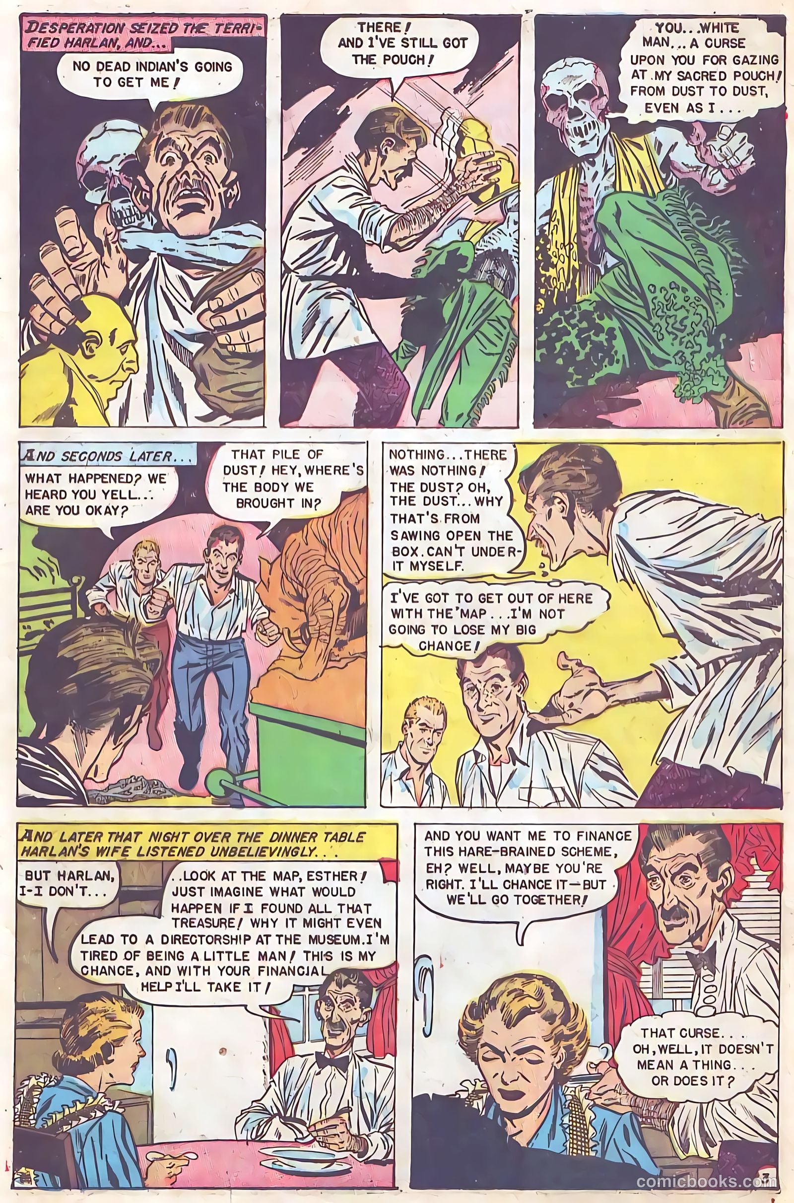 Web of Mystery #19 (1953) — page 5 of 36