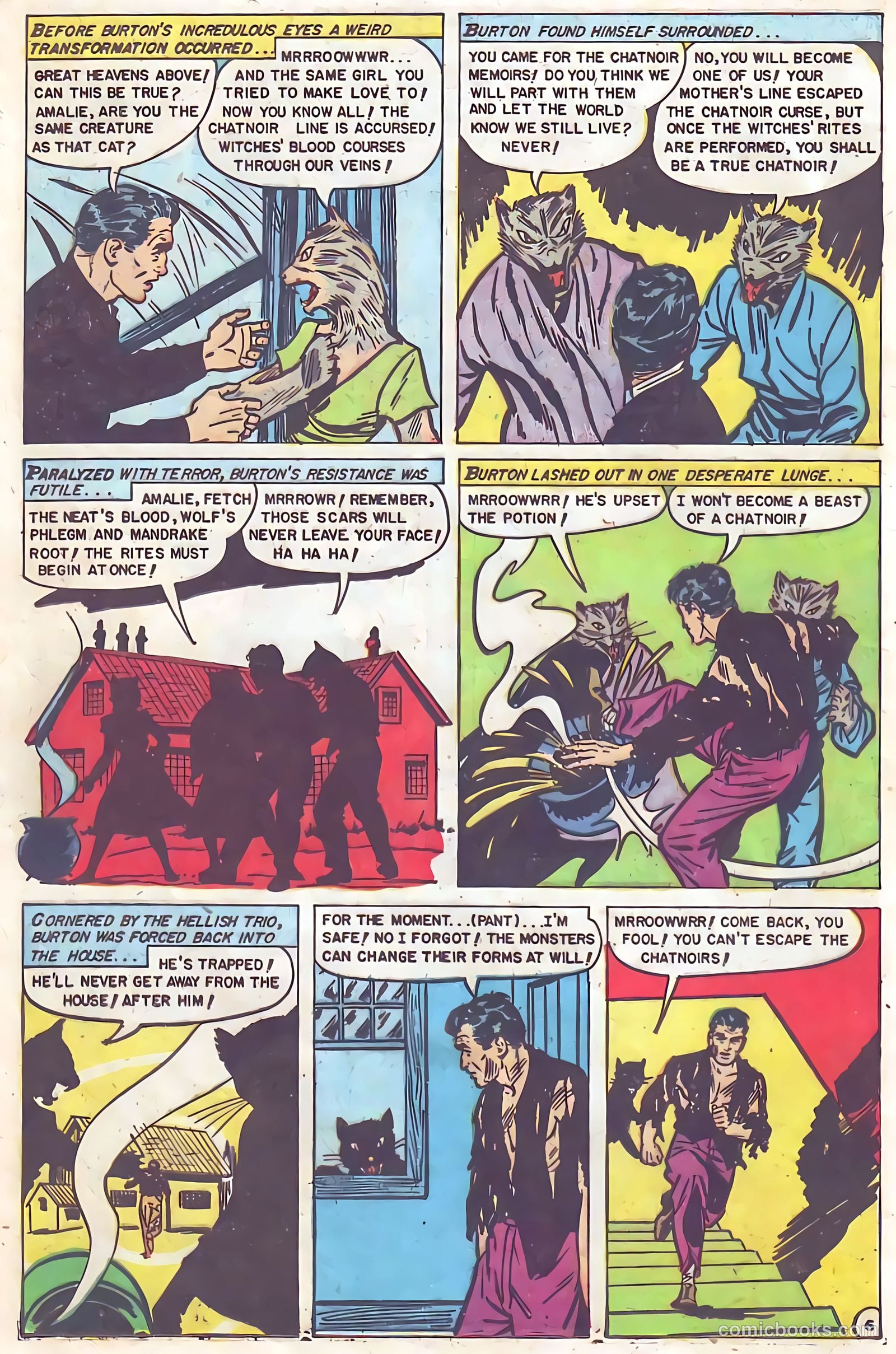 Web of Mystery #19 (1953) — page 16 of 36