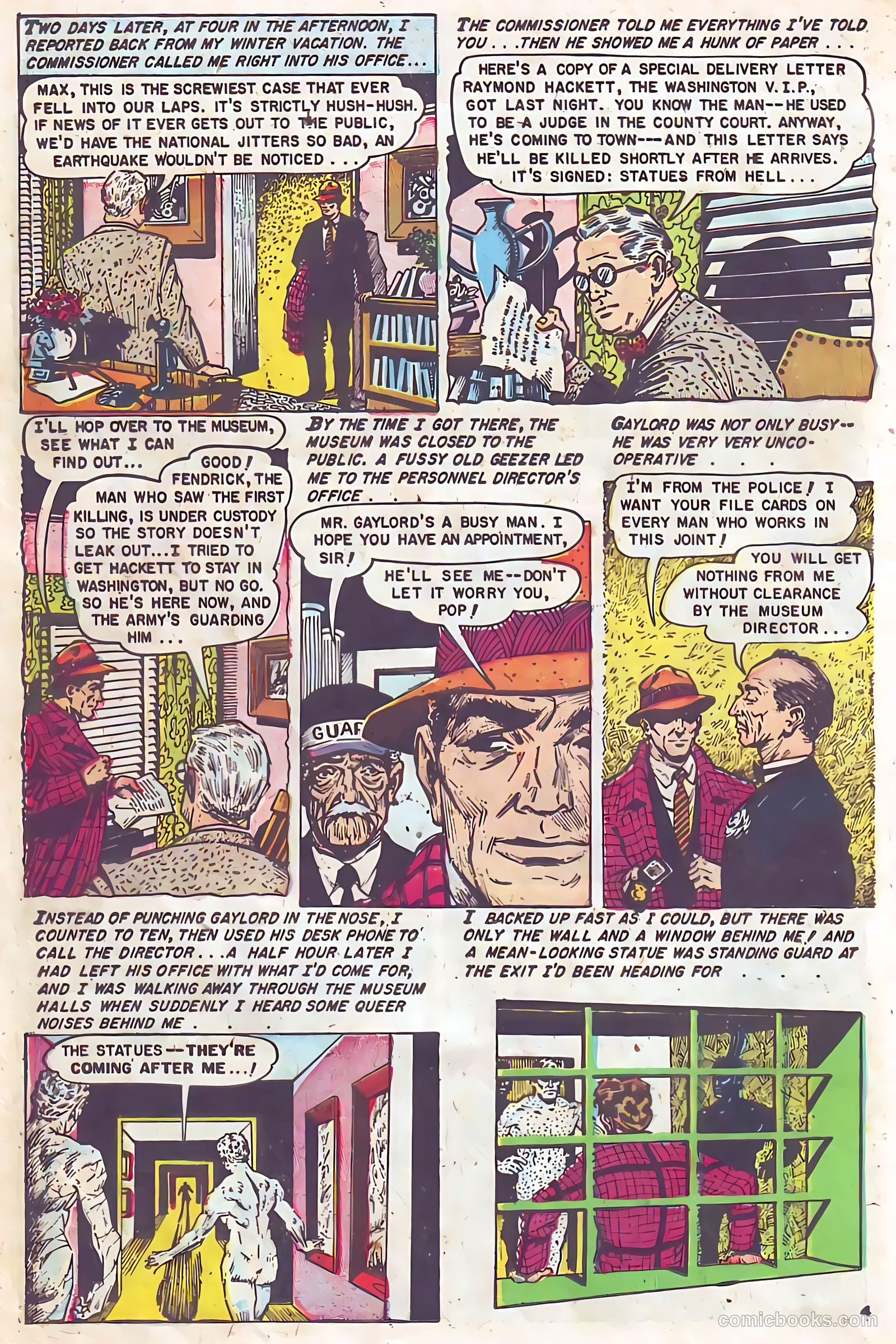 Web of Mystery #19 (1953) — page 22 of 36