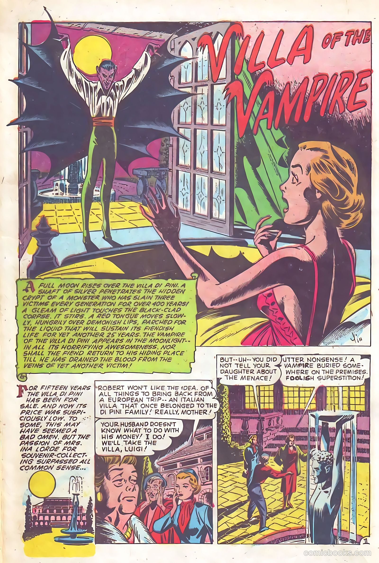 Web of Mystery #19 (1953) — page 28 of 36