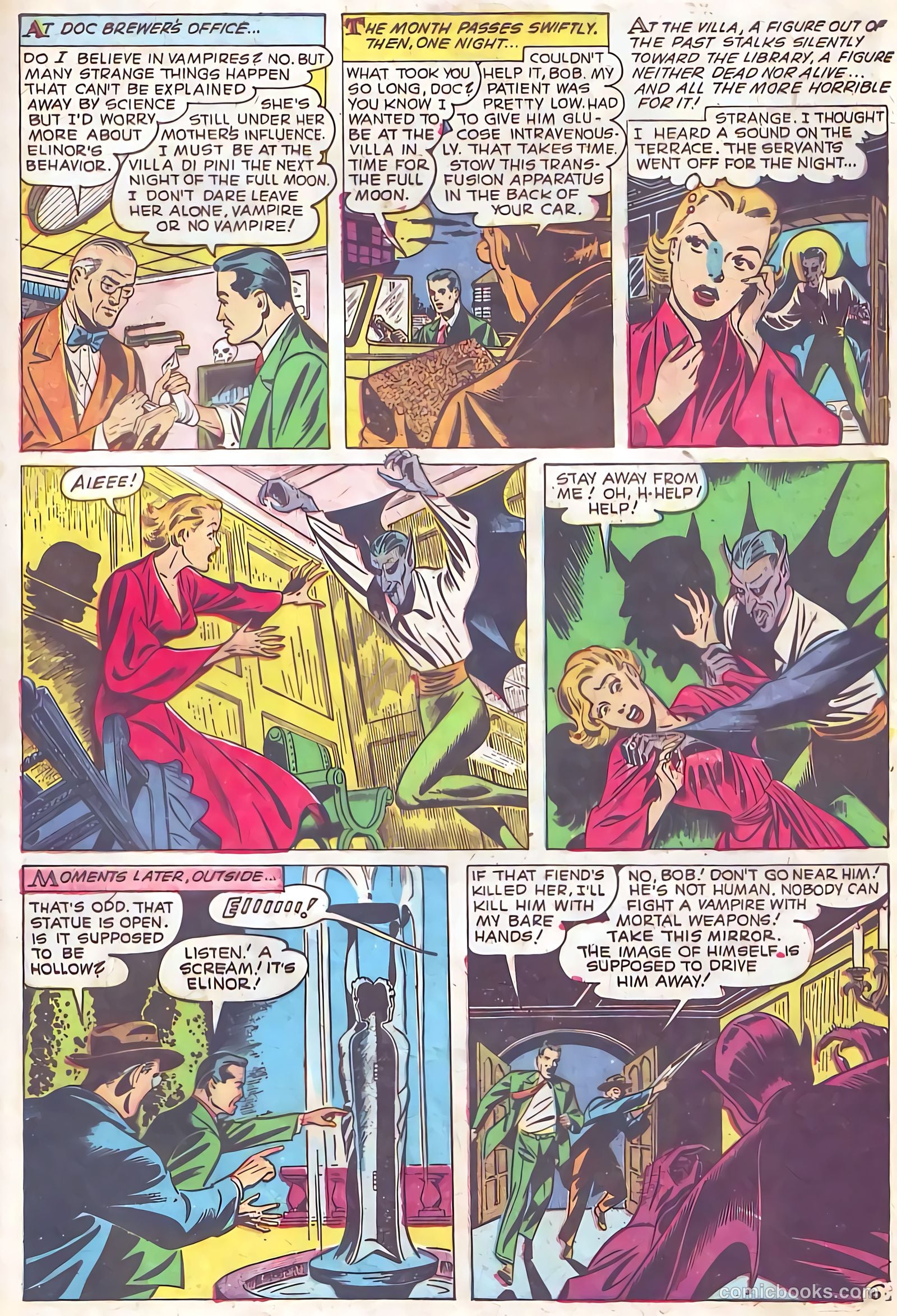 Web of Mystery #19 (1953) — page 33 of 36