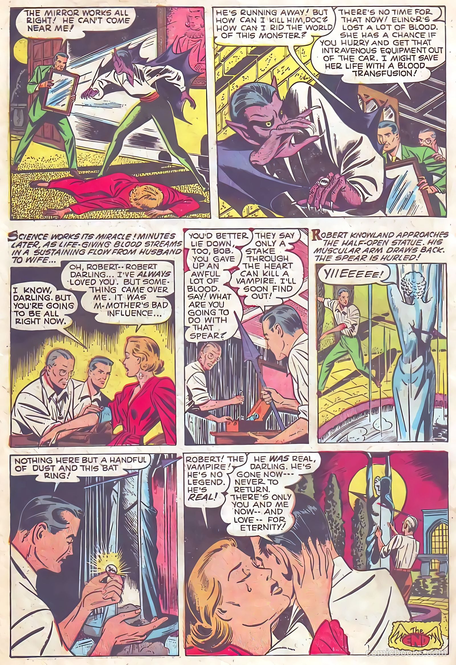 Web of Mystery #19 (1953) — page 34 of 36