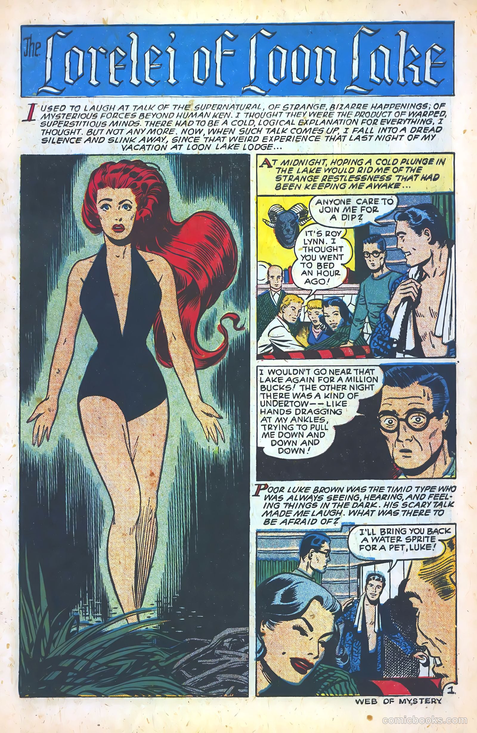 Web of Mystery #2 (1951) — page 3 of 36