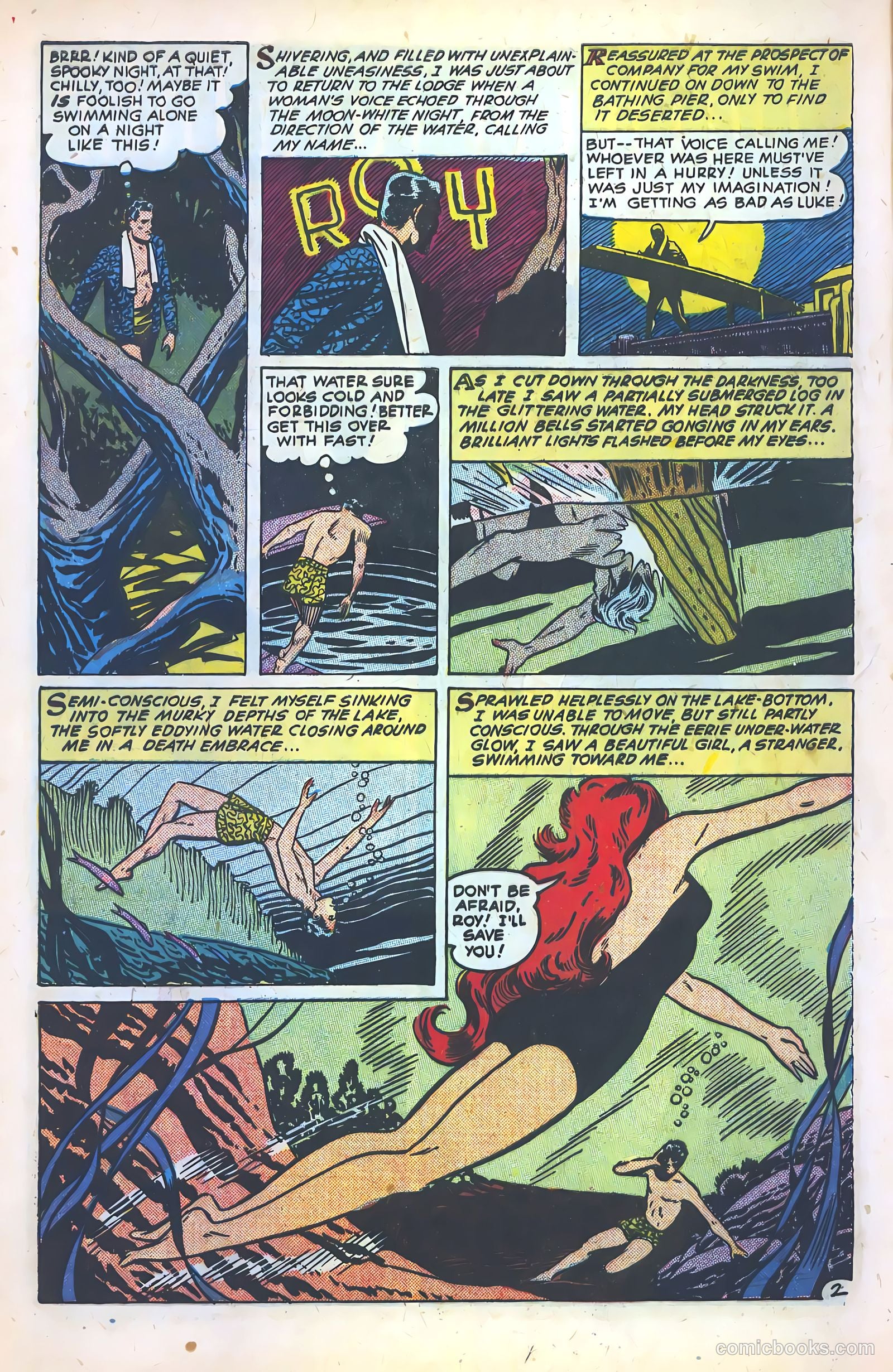 Web of Mystery #2 (1951) — page 4 of 36