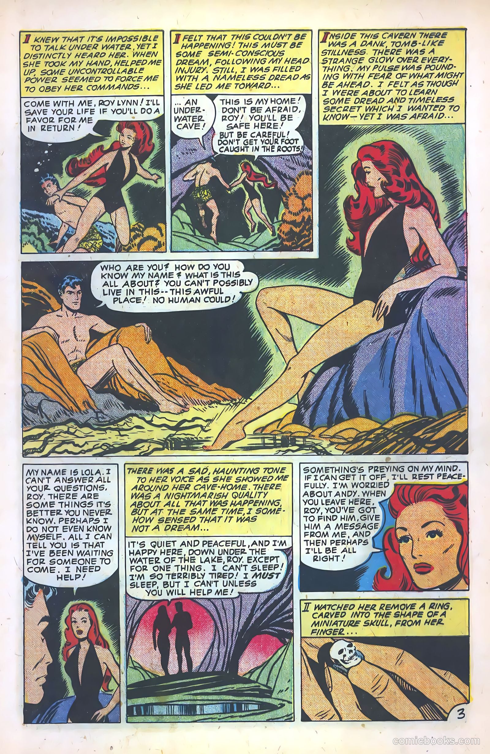 Web of Mystery #2 (1951) — page 5 of 36