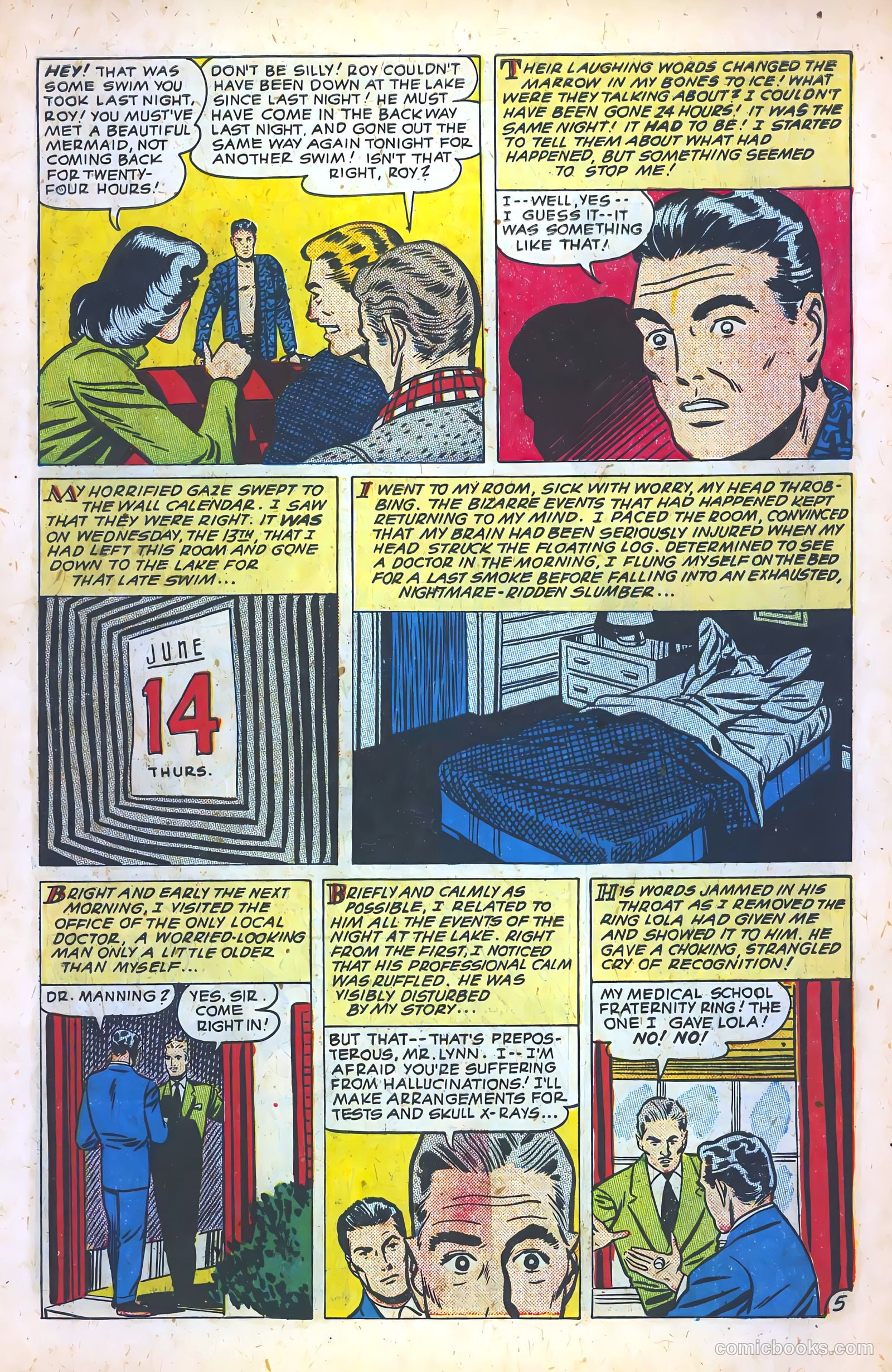 Web of Mystery #2 (1951) — page 7 of 36