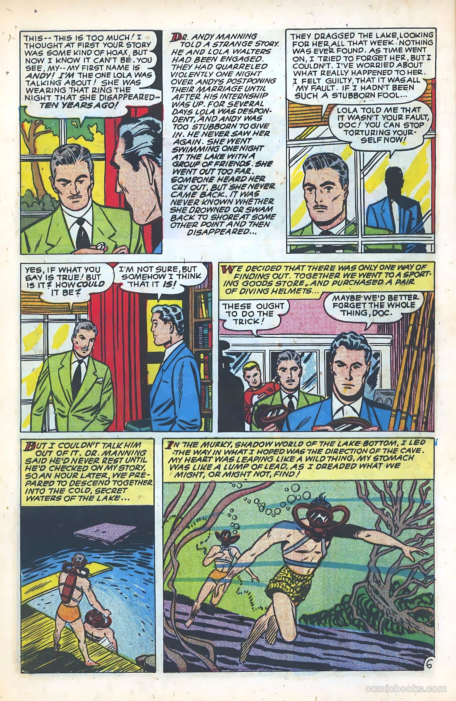 Web of Mystery #2 (1951) — page 8 of 36