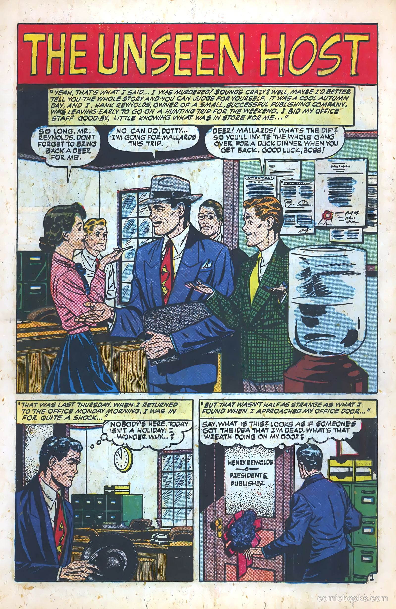Web of Mystery #2 (1951) — page 19 of 36