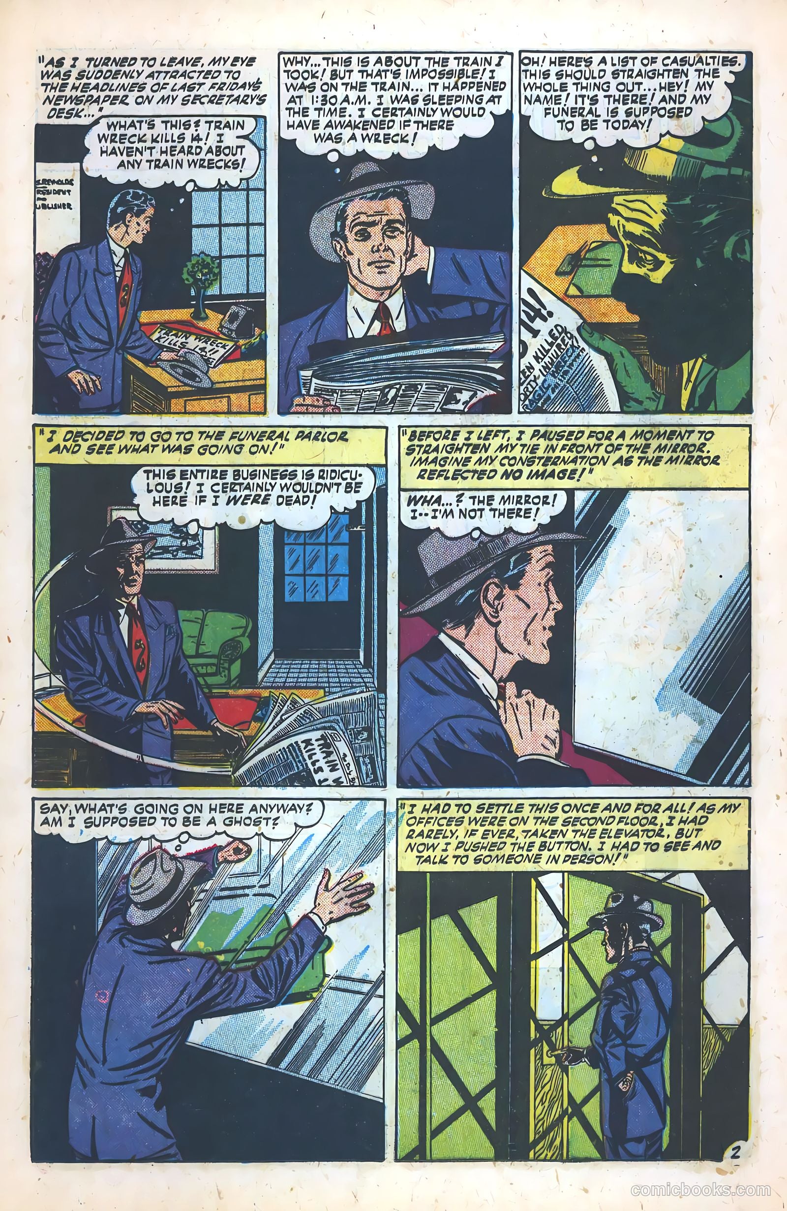 Web of Mystery #2 (1951) — page 20 of 36