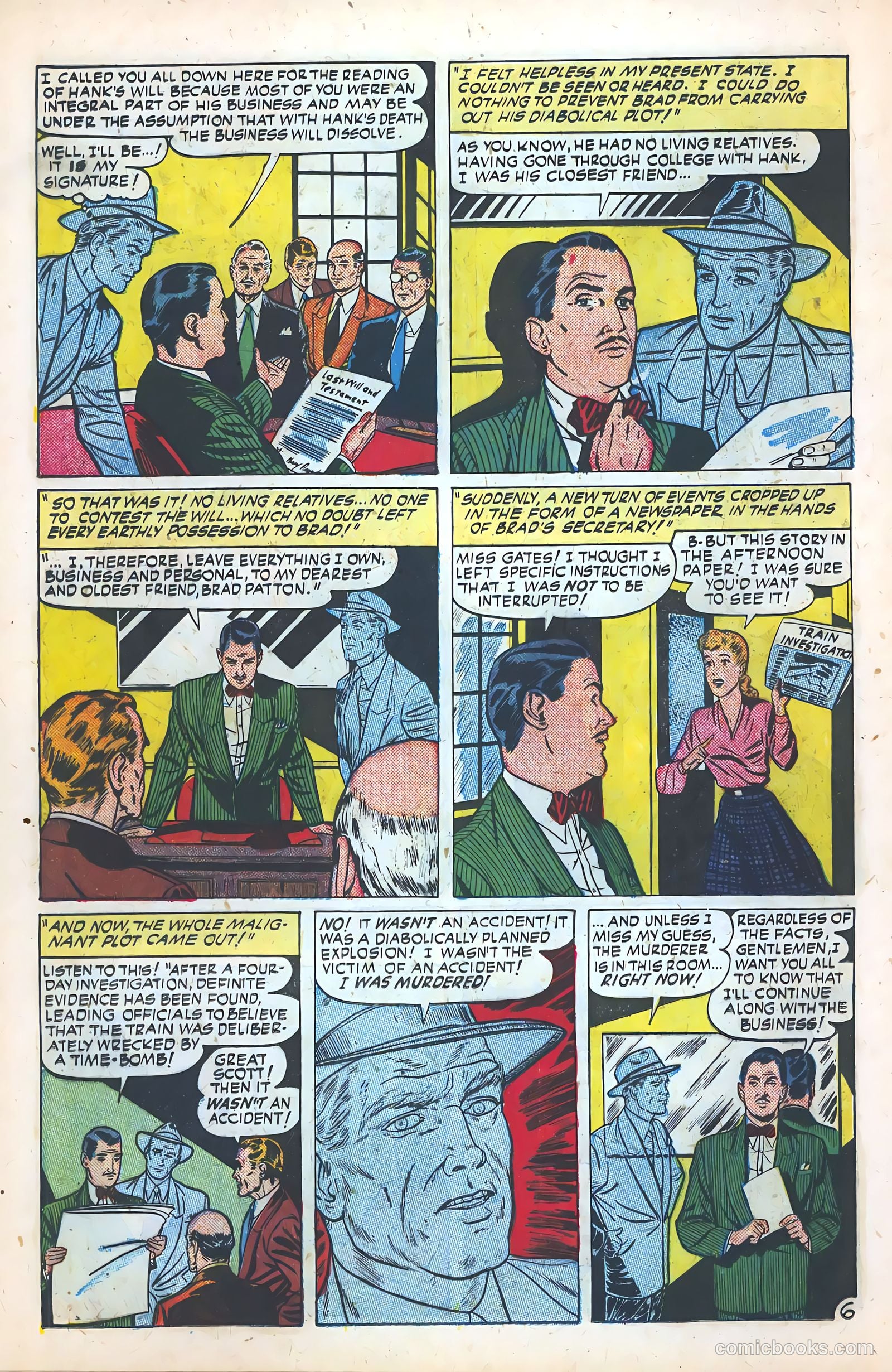 Web of Mystery #2 (1951) — page 24 of 36