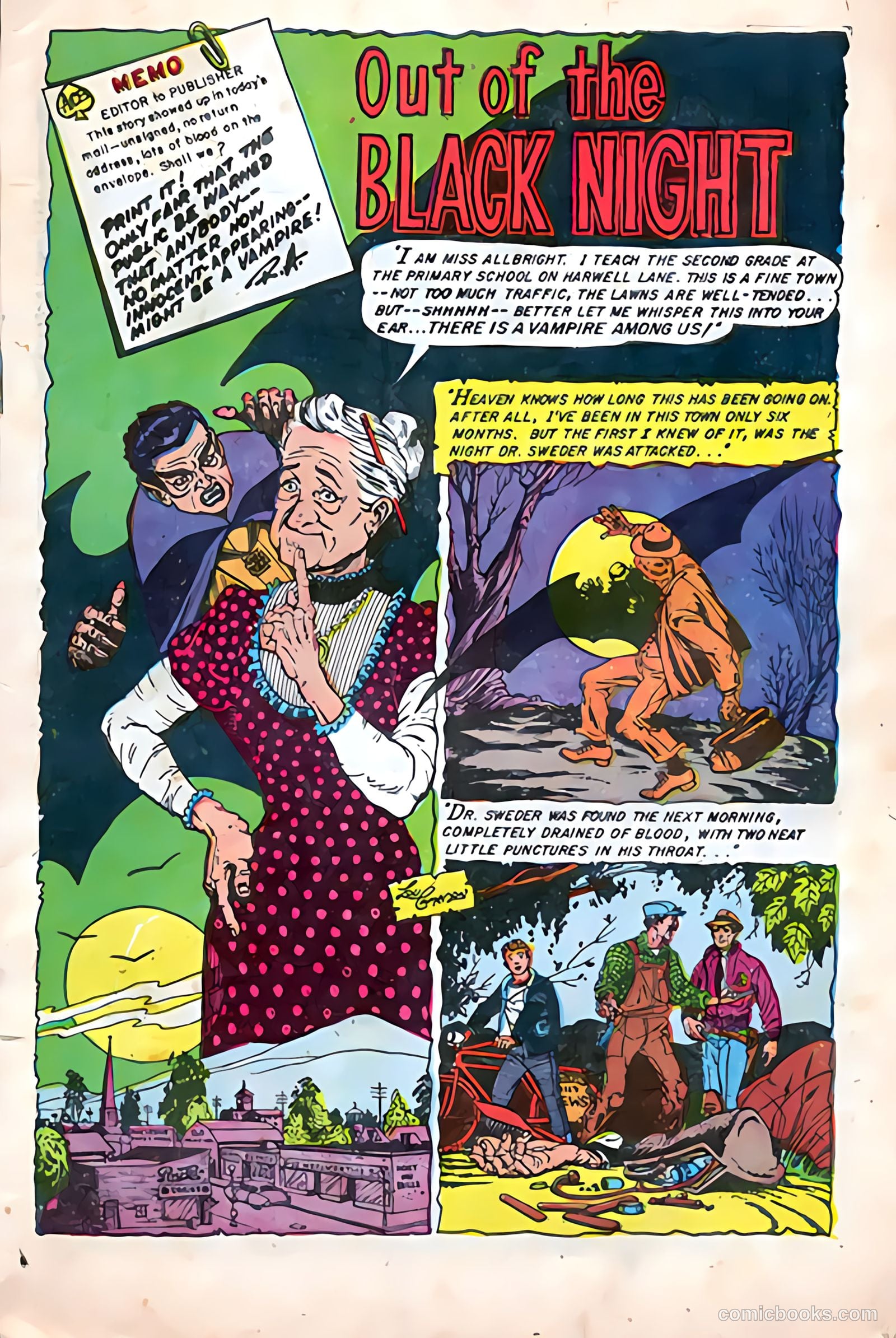 Web of Mystery #20 (1953) — page 3 of 36