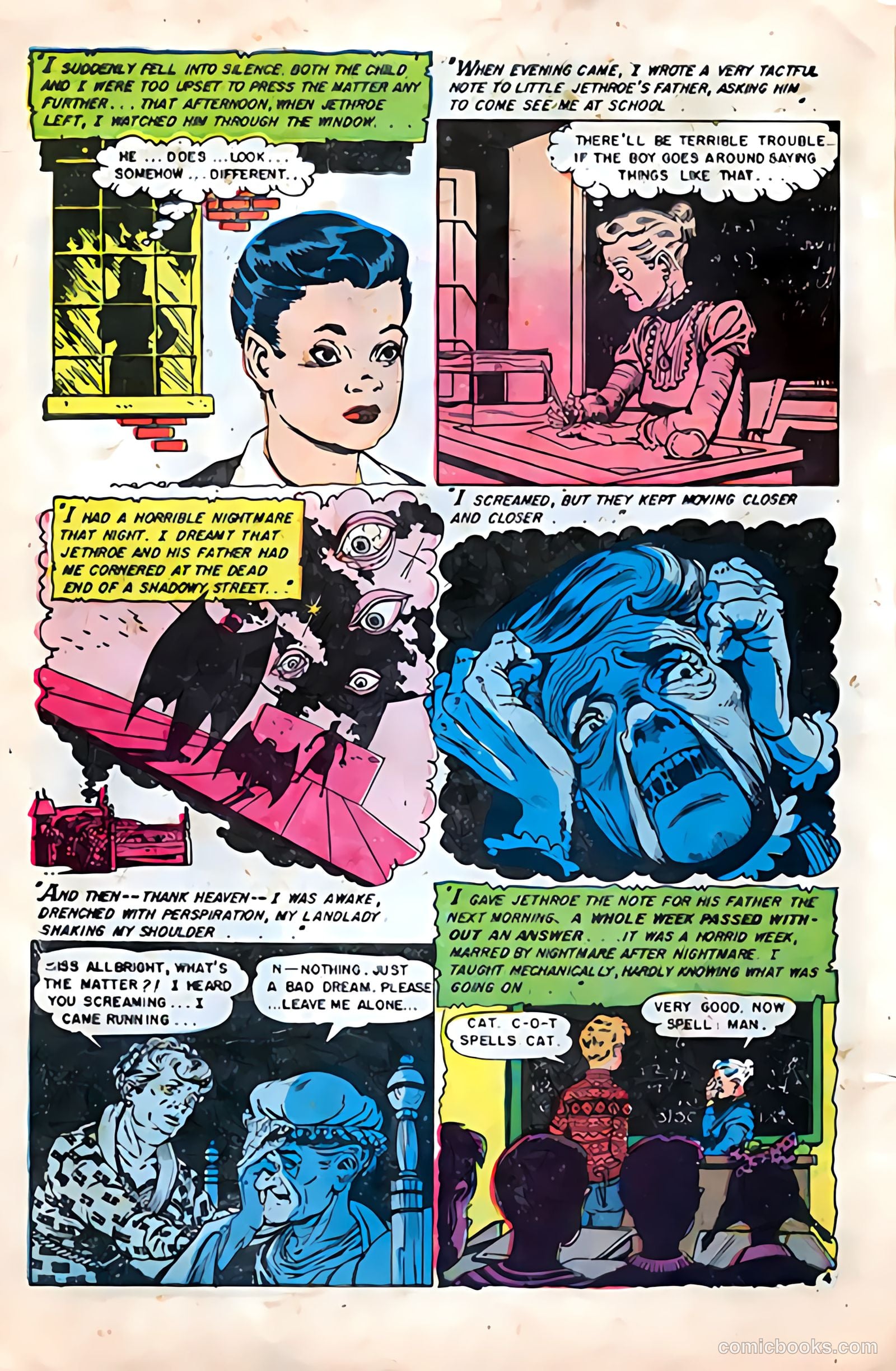 Web of Mystery #20 (1953) — page 6 of 36