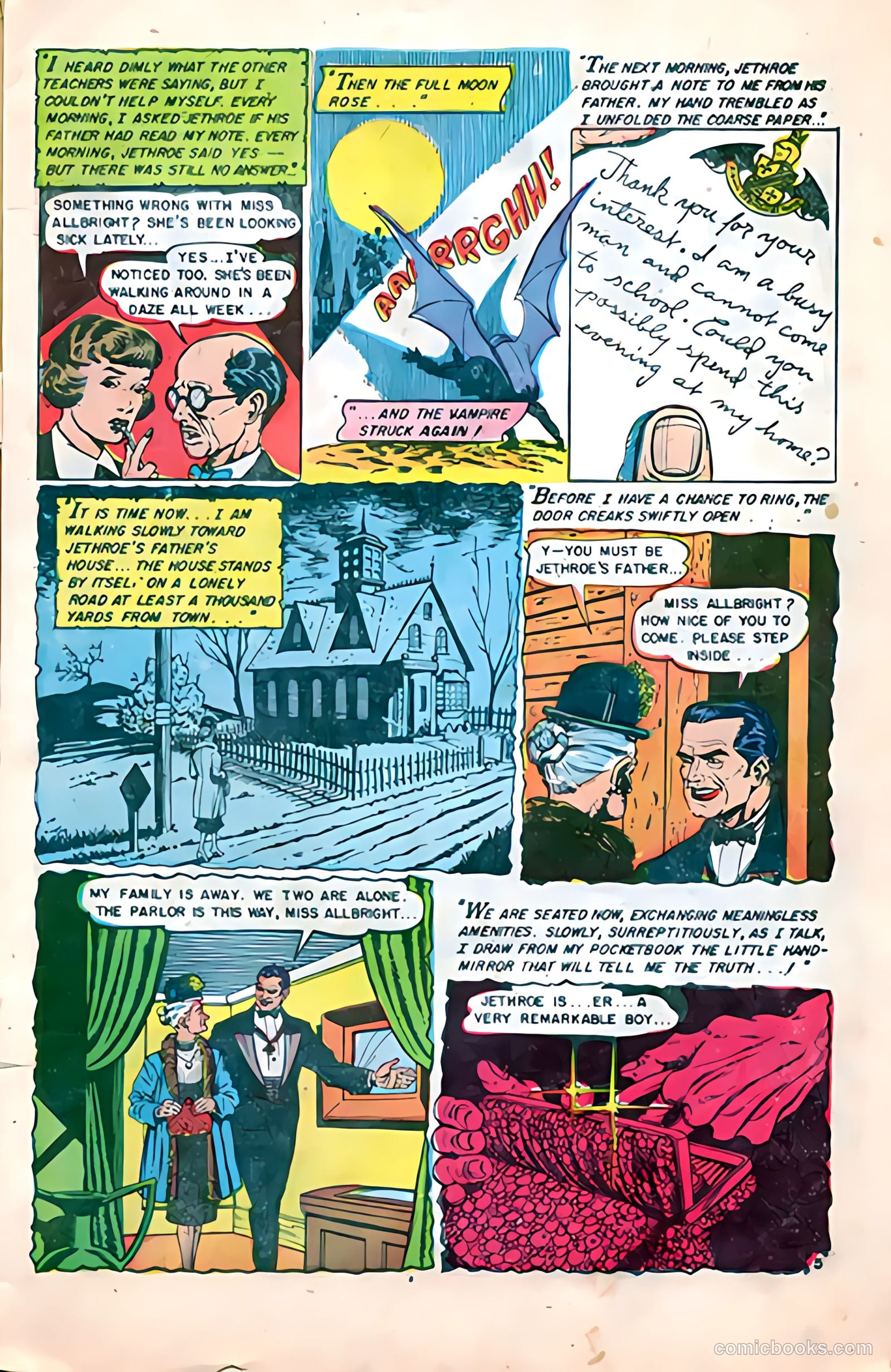 Web of Mystery #20 (1953) — page 7 of 36