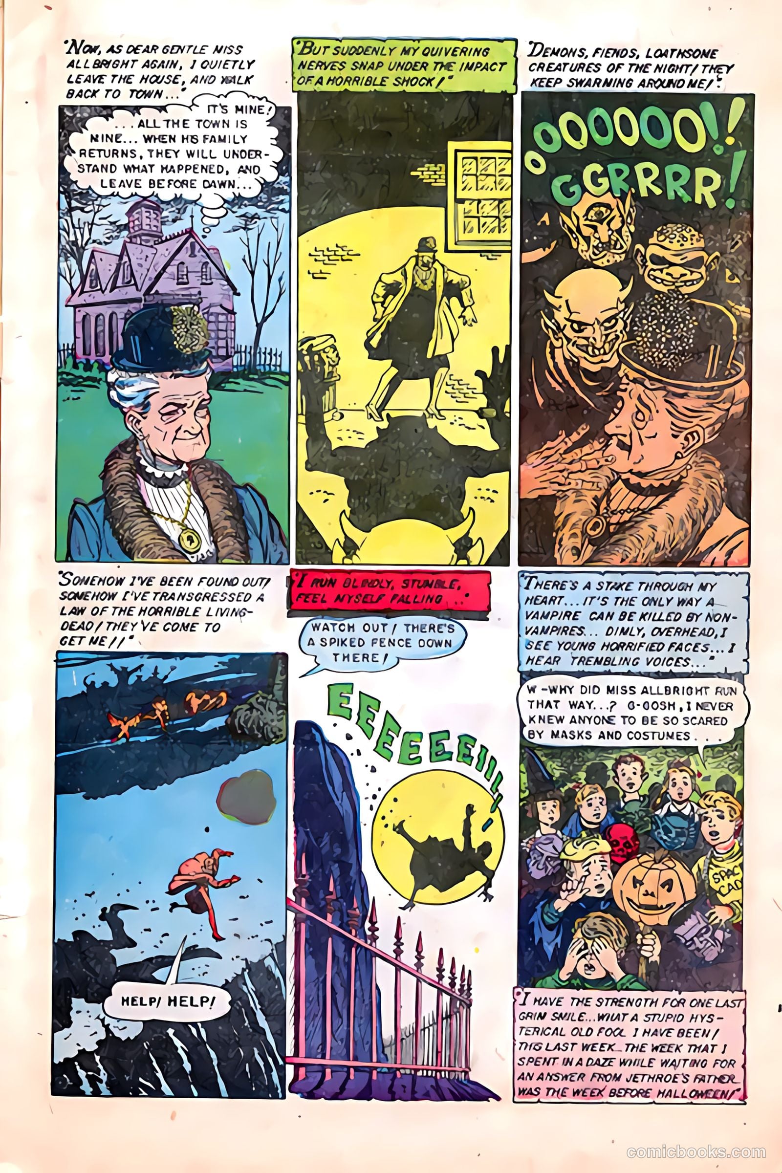 Web of Mystery #20 (1953) — page 9 of 36