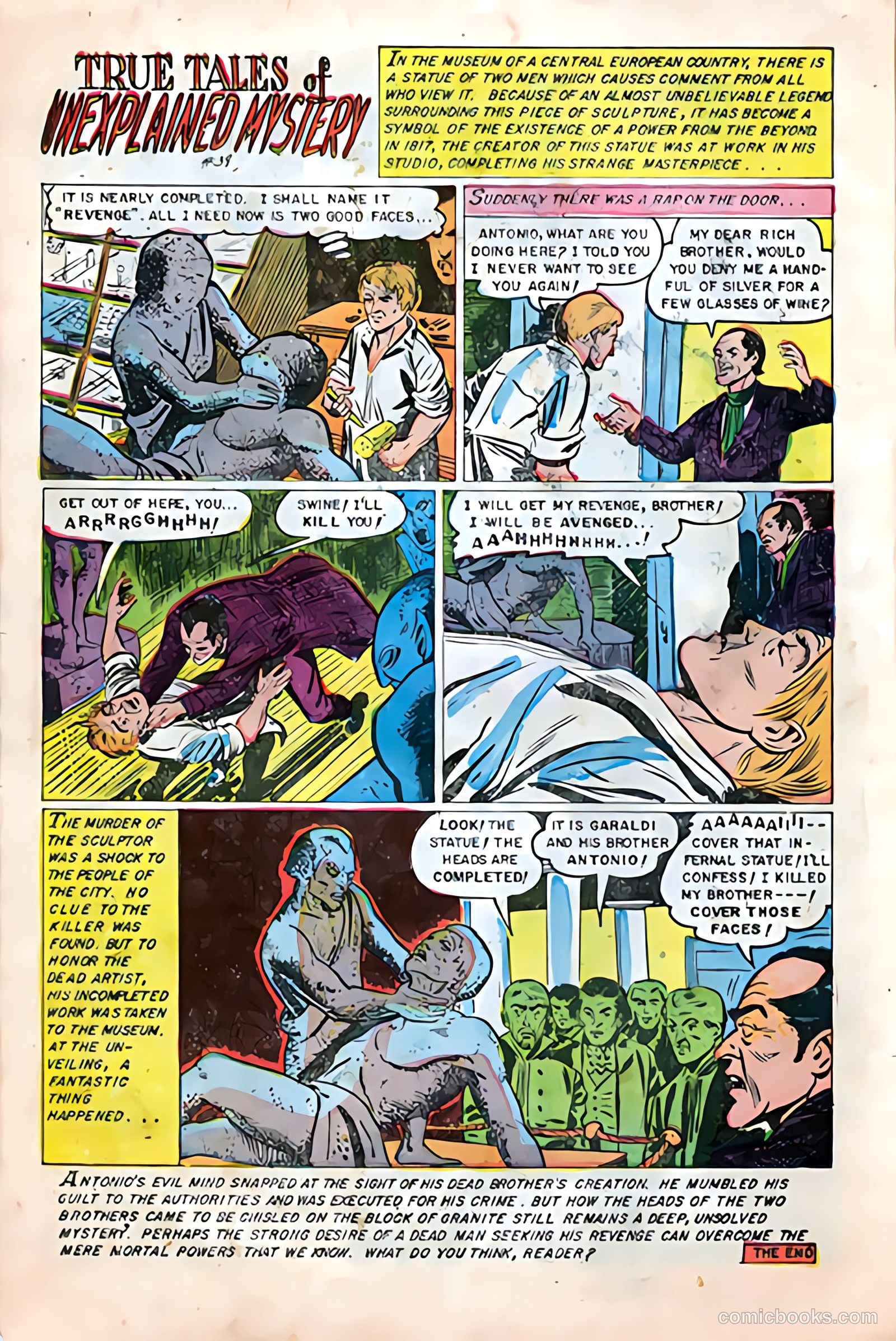Web of Mystery #20 (1953) — page 10 of 36