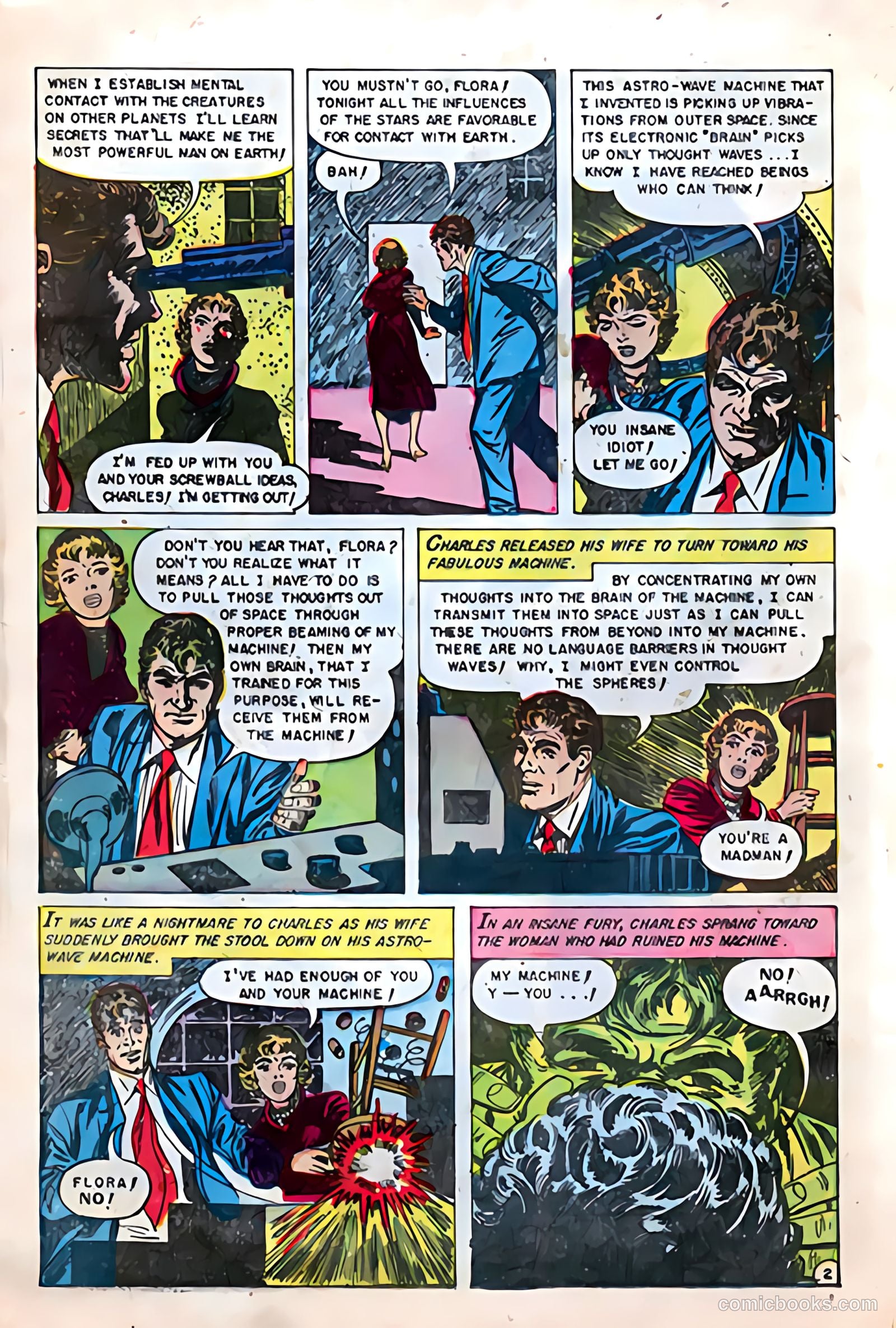 Web of Mystery #20 (1953) — page 12 of 36