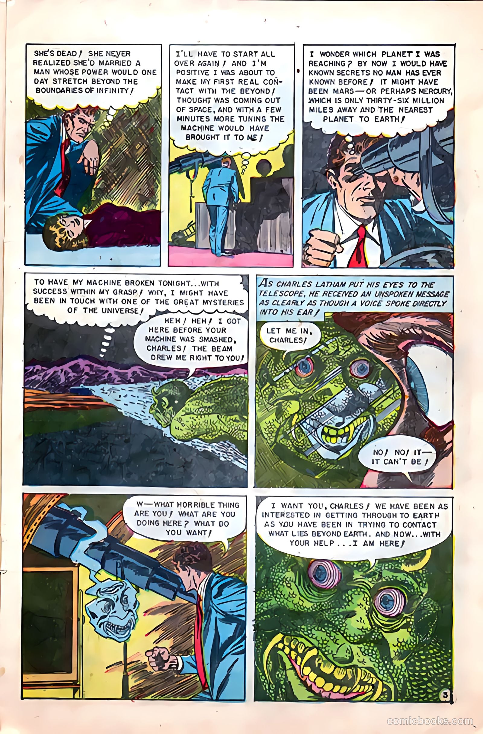 Web of Mystery #20 (1953) — page 13 of 36