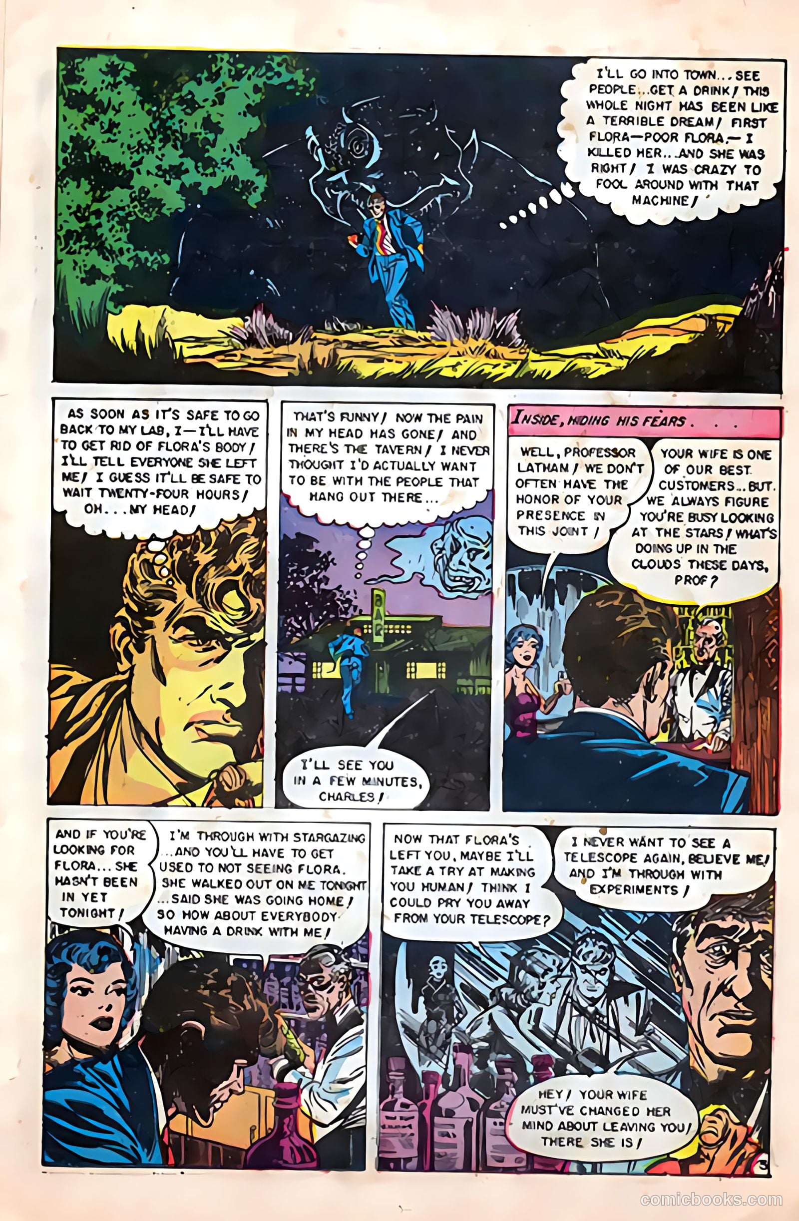 Web of Mystery #20 (1953) — page 15 of 36