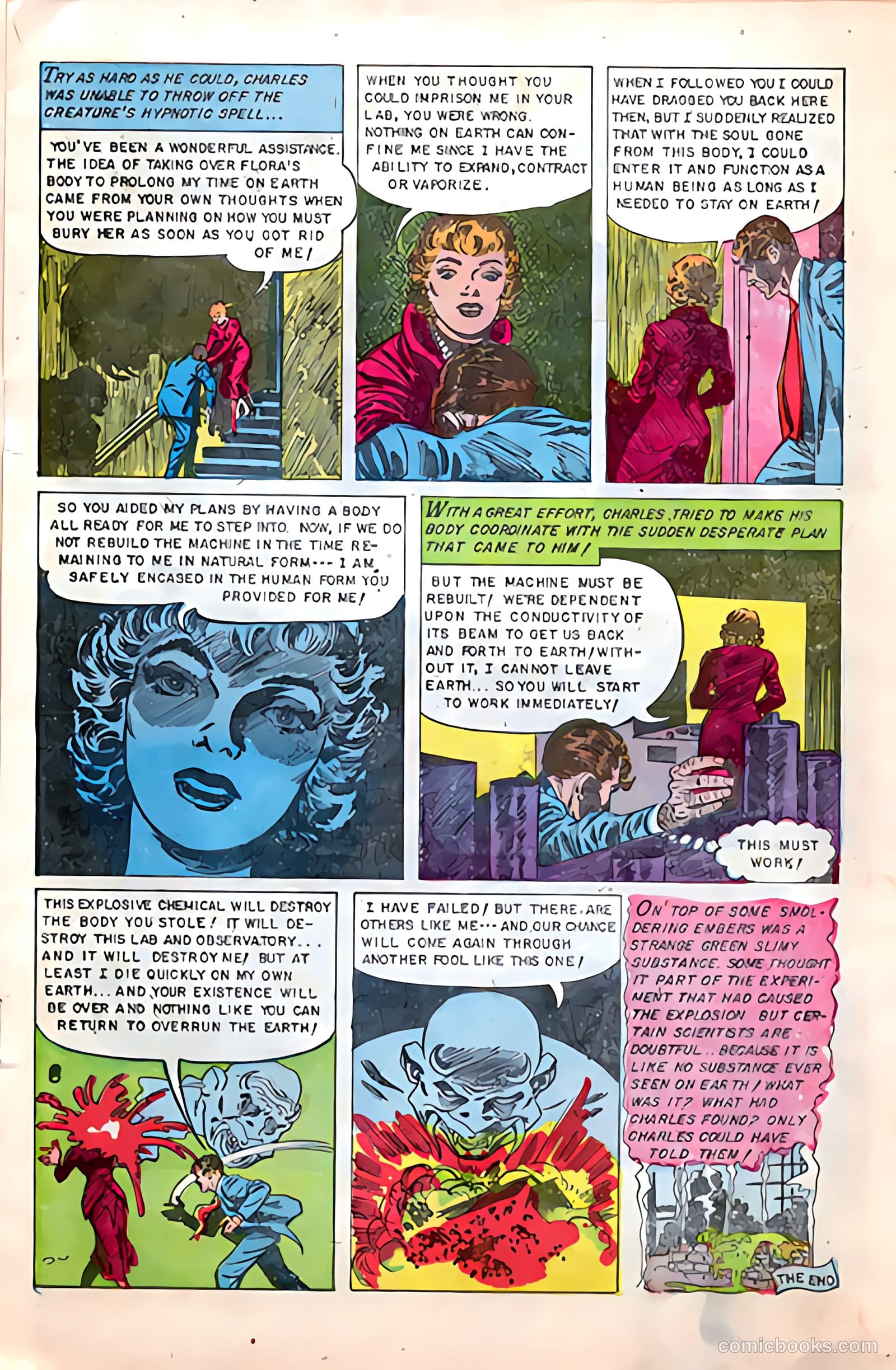 Web of Mystery #20 (1953) — page 17 of 36