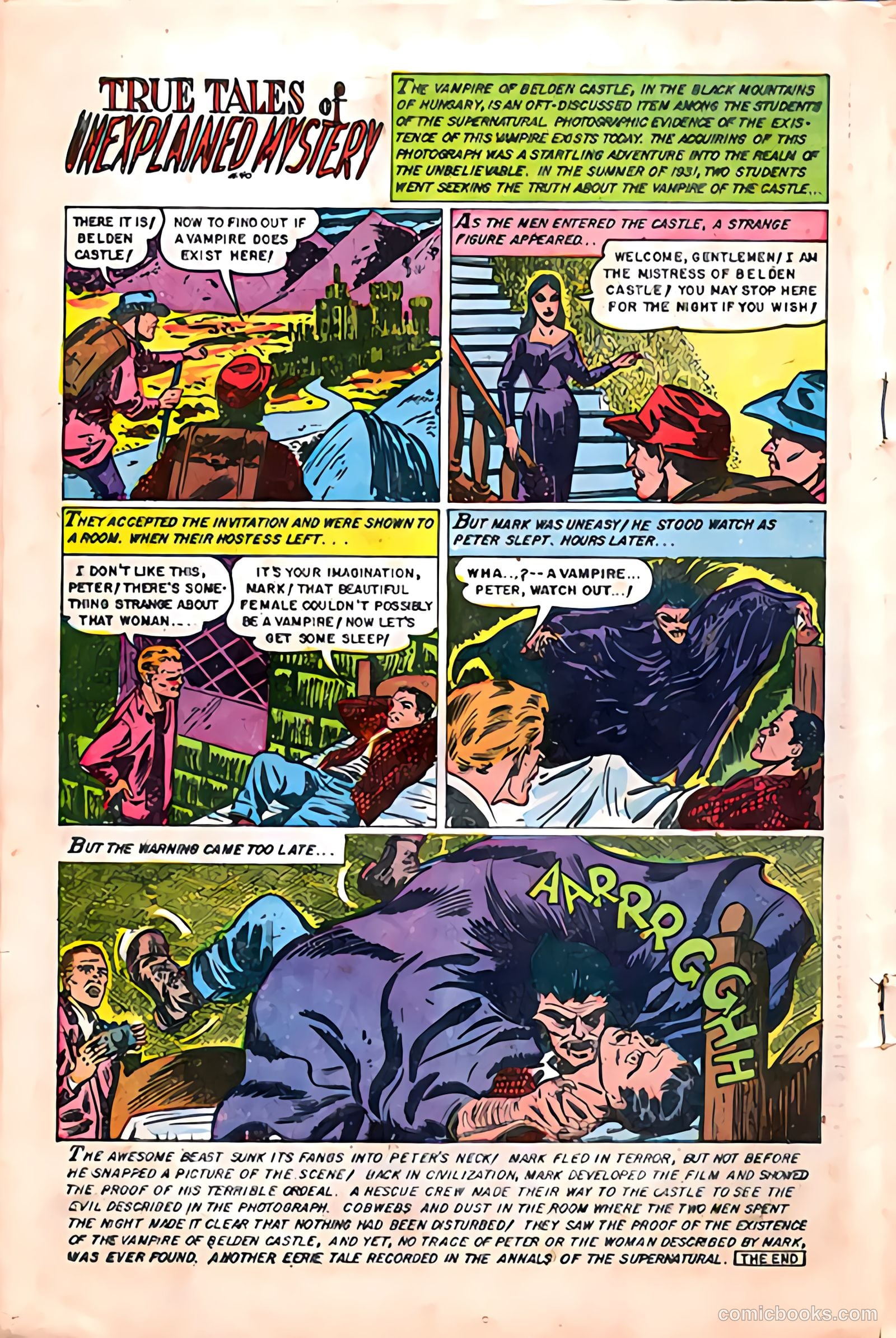 Web of Mystery #20 (1953) — page 18 of 36
