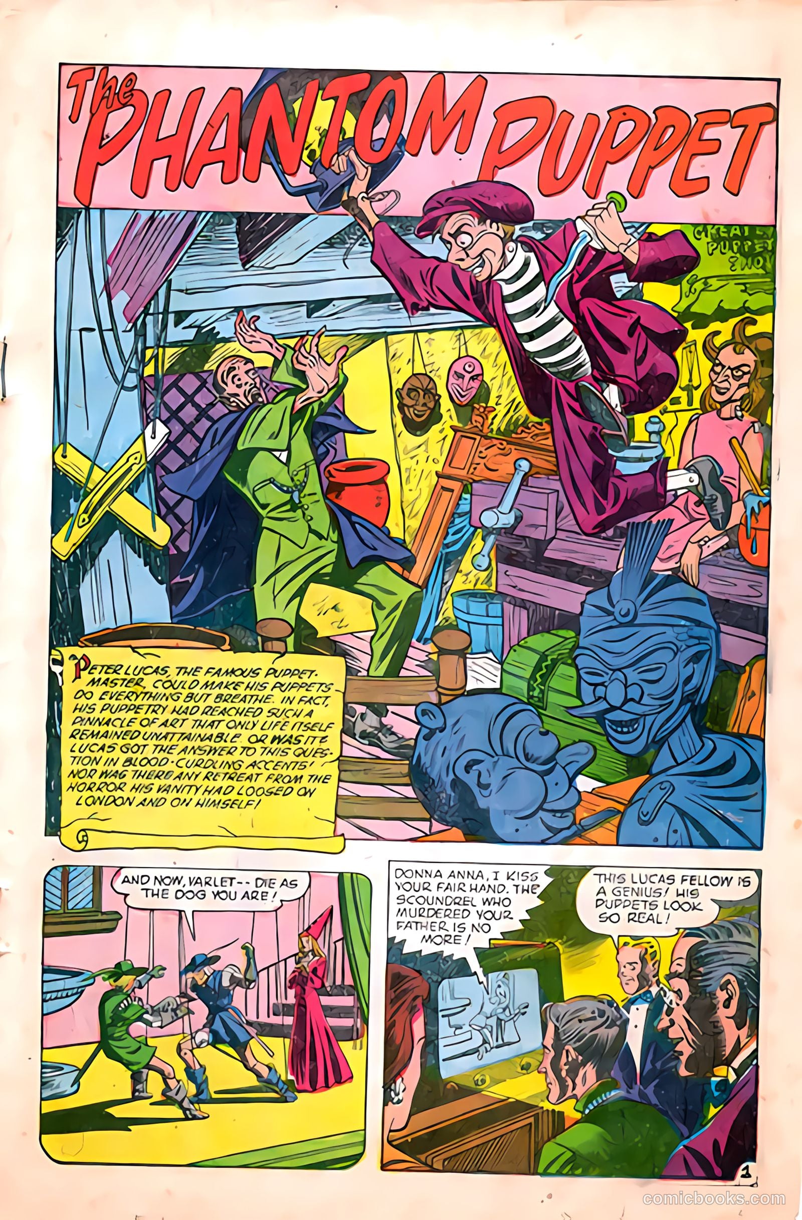 Web of Mystery #20 (1953) — page 19 of 36