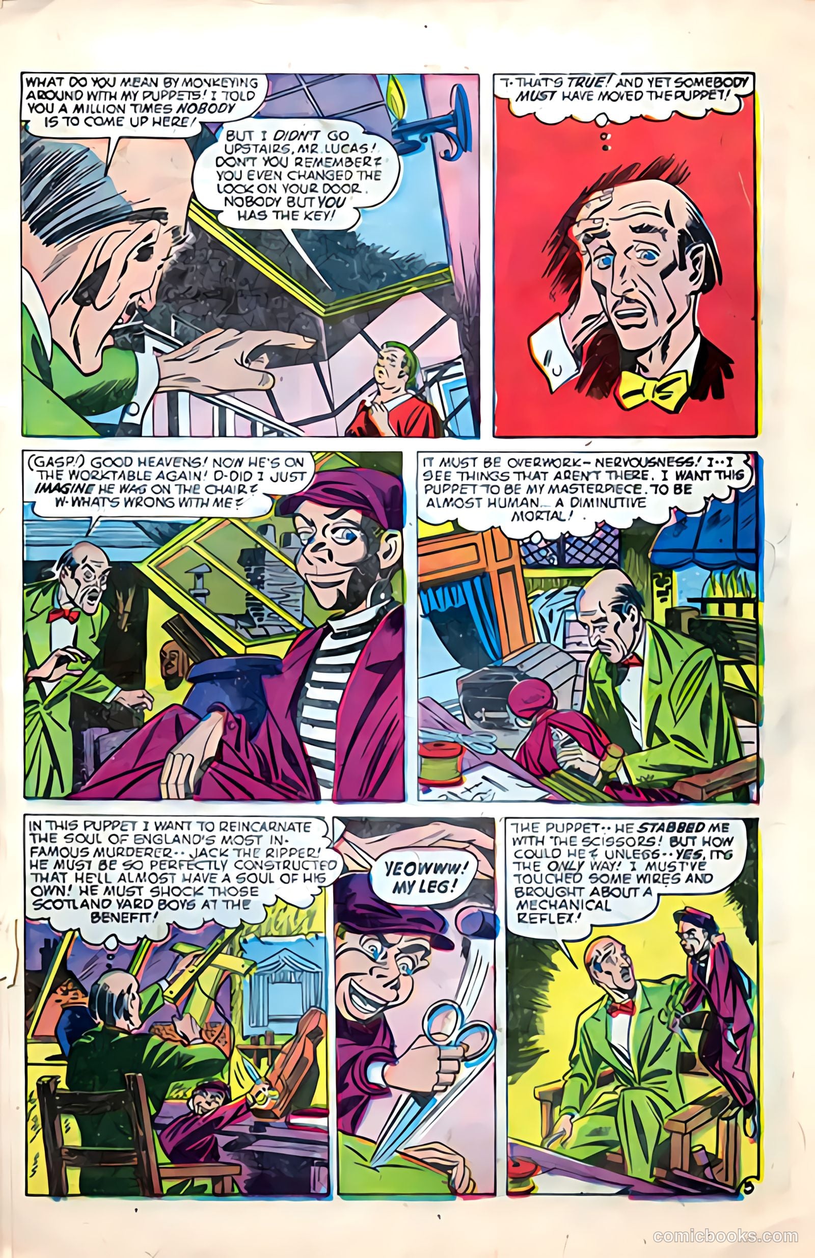 Web of Mystery #20 (1953) — page 21 of 36