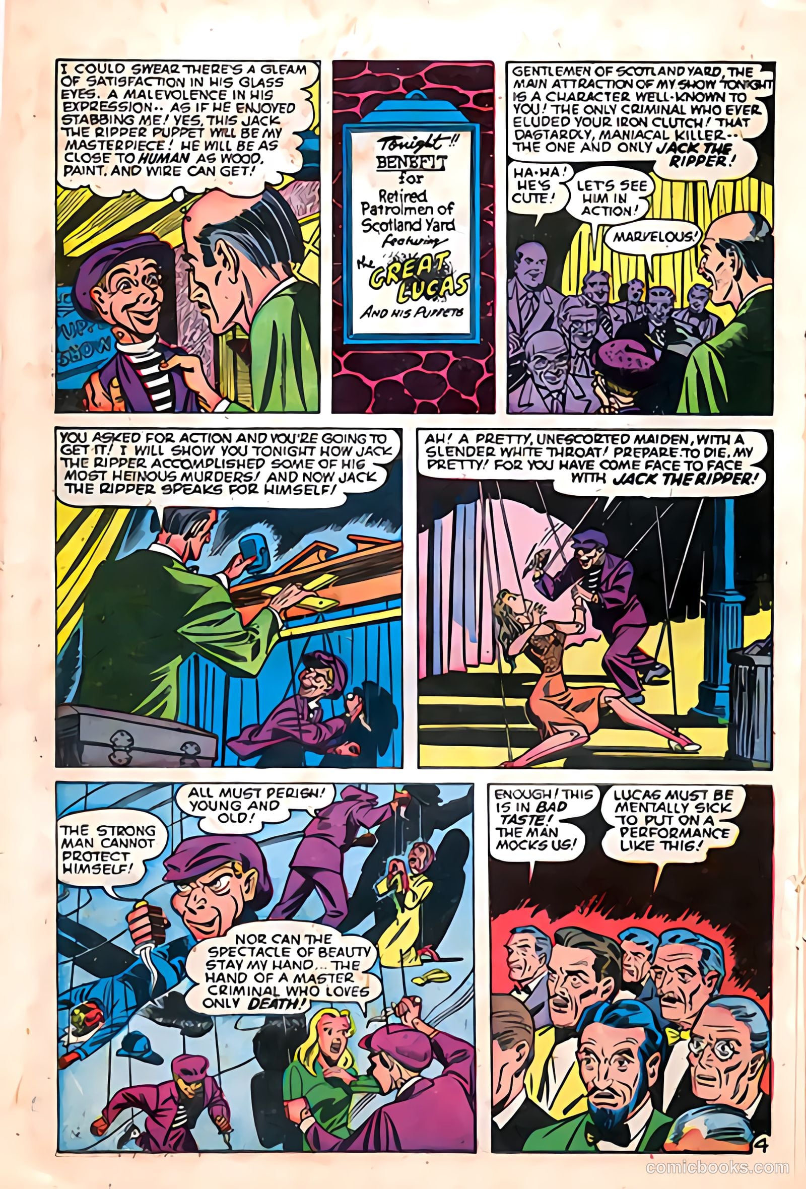 Web of Mystery #20 (1953) — page 22 of 36