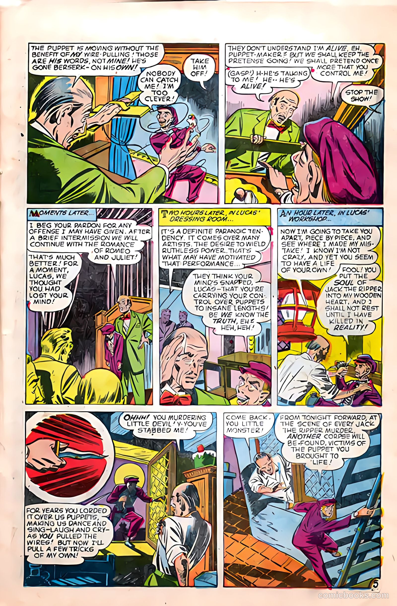 Web of Mystery #20 (1953) — page 23 of 36