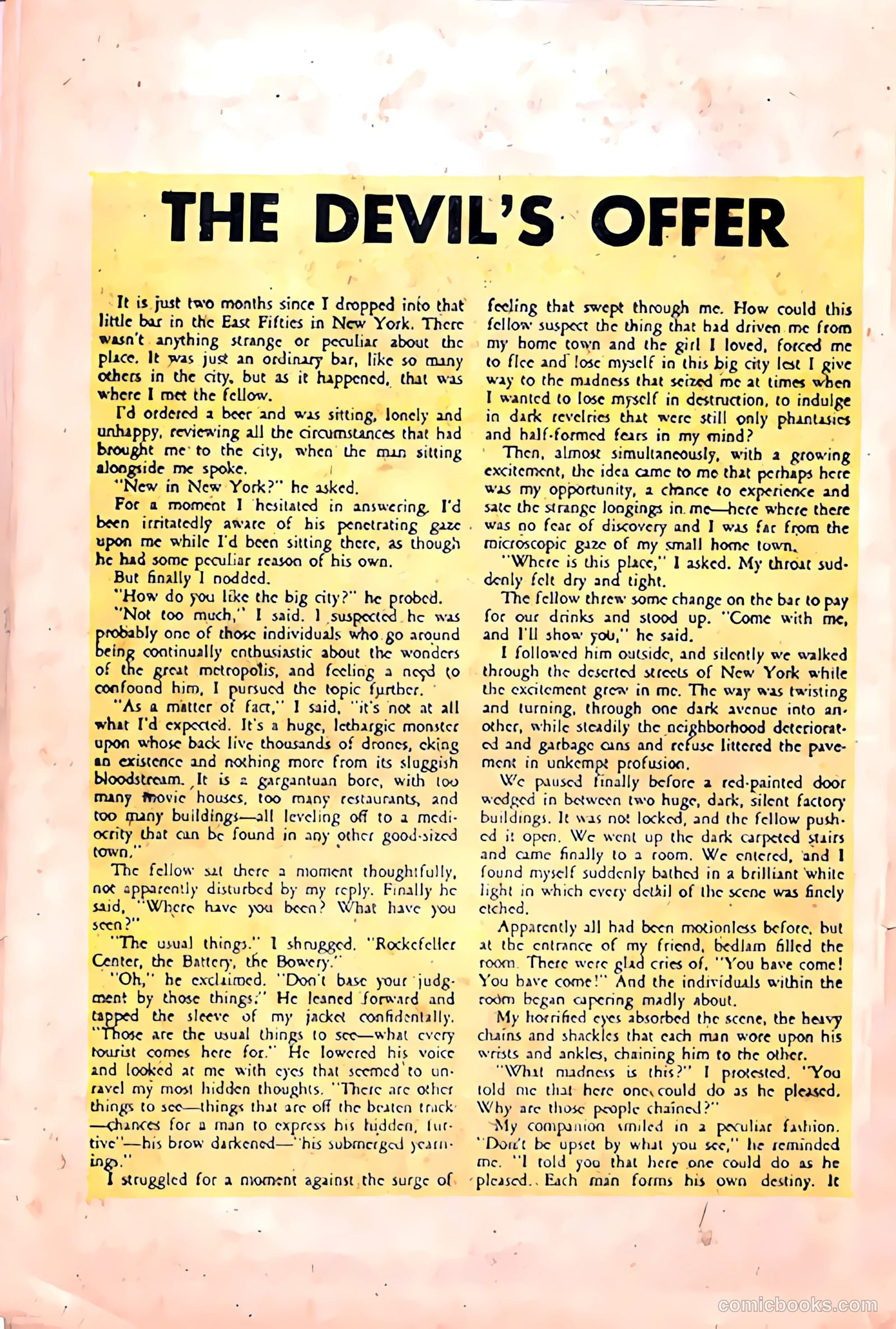 Web of Mystery #20 (1953) — page 26 of 36
