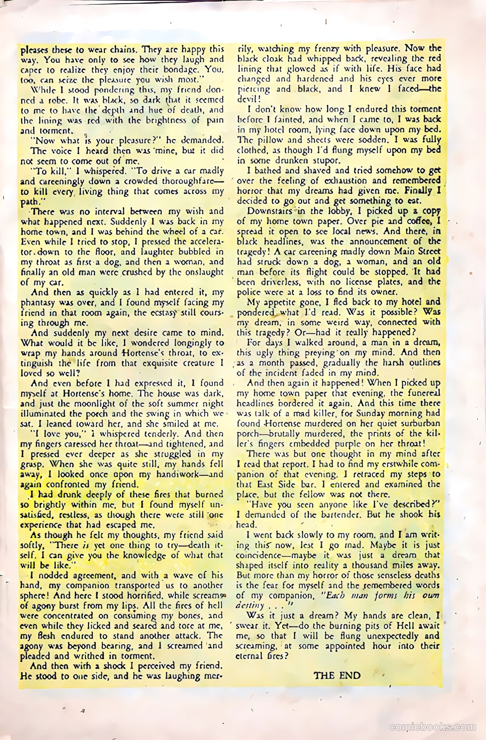 Web of Mystery #20 (1953) — page 27 of 36