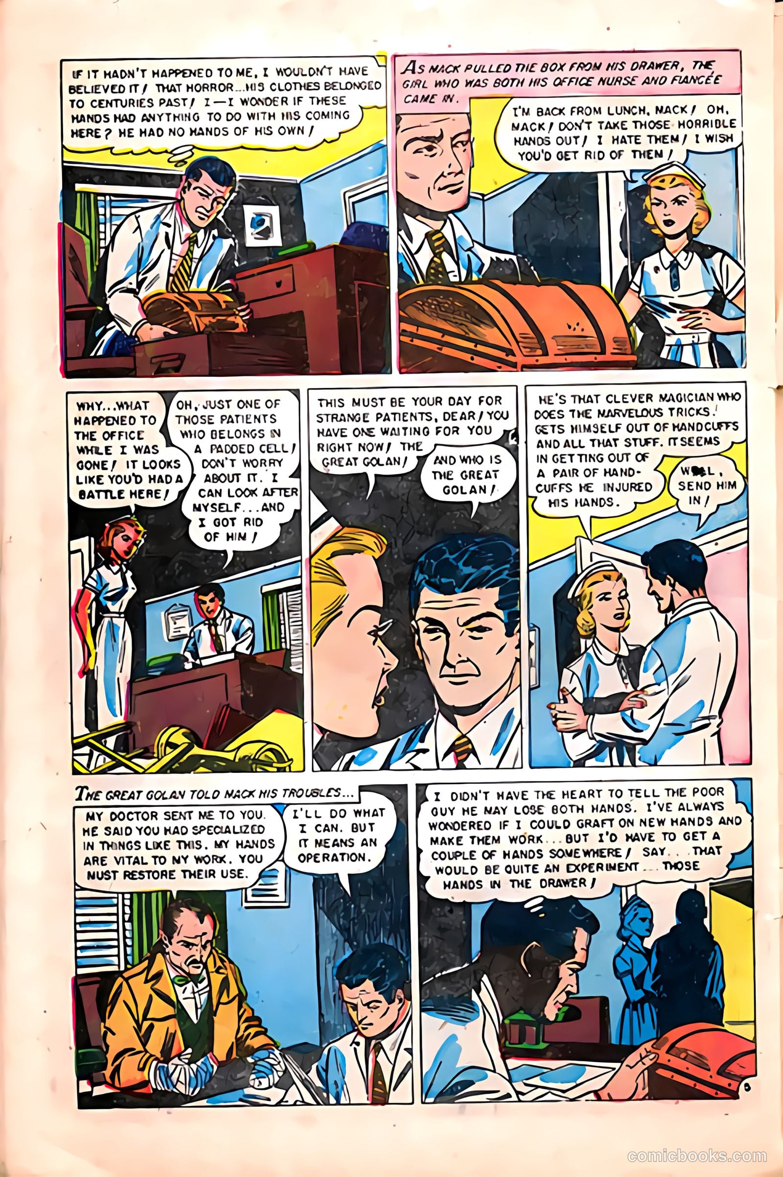 Web of Mystery #20 (1953) — page 32 of 36