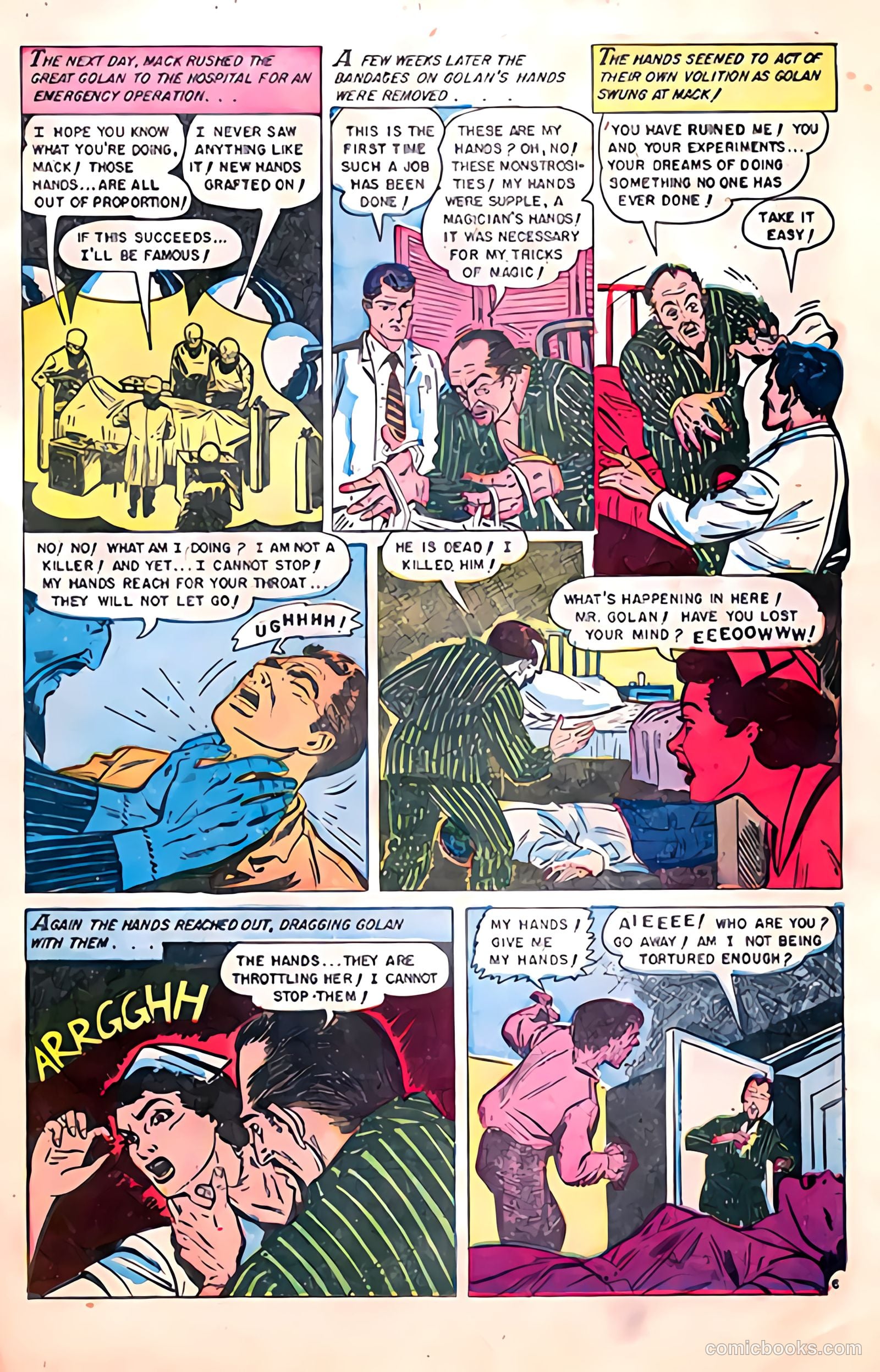 Web of Mystery #20 (1953) — page 33 of 36