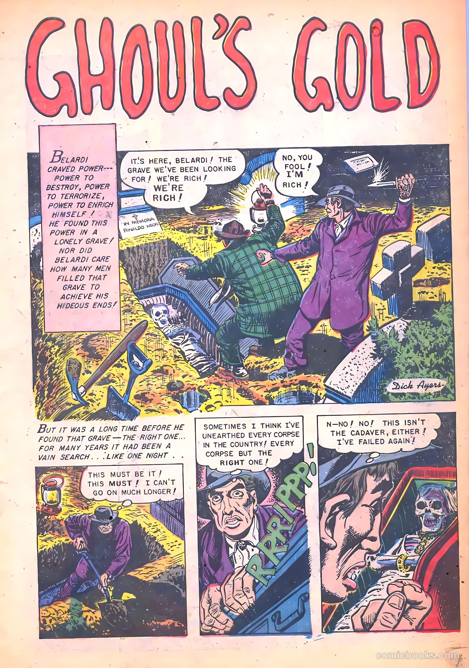 Web of Mystery #21 (1953) — page 3 of 36