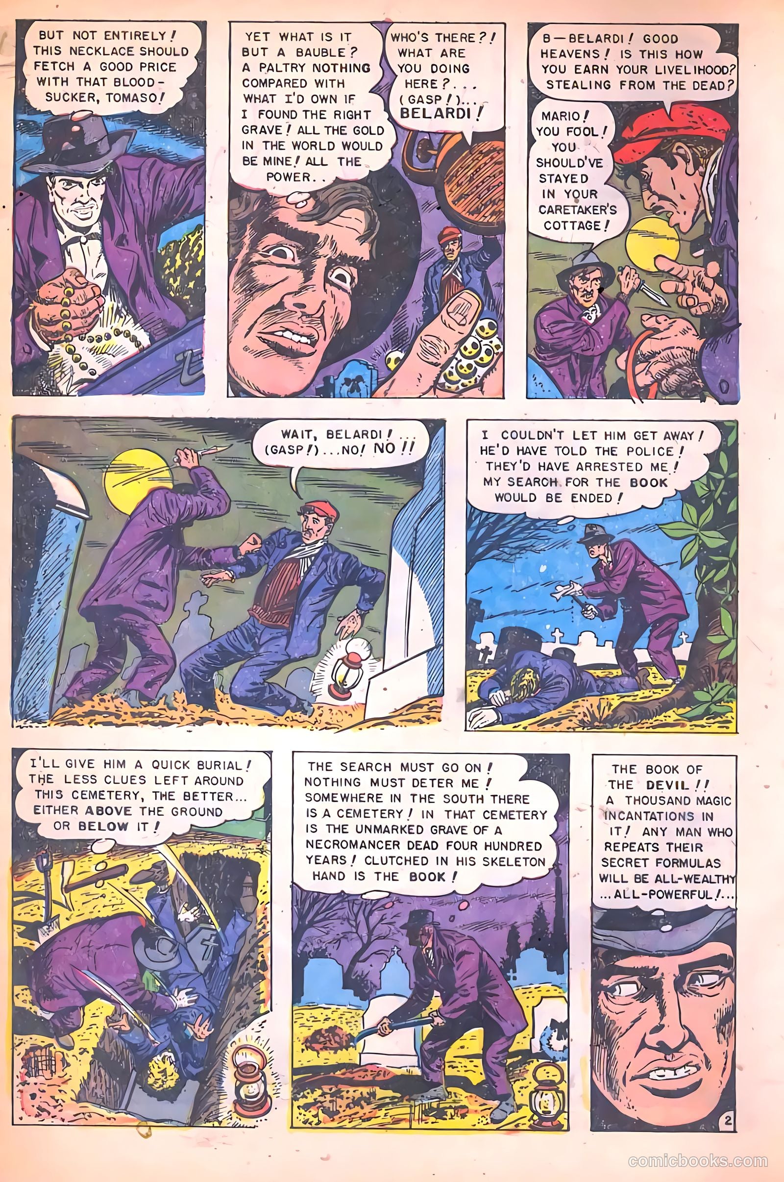 Web of Mystery #21 (1953) — page 4 of 36