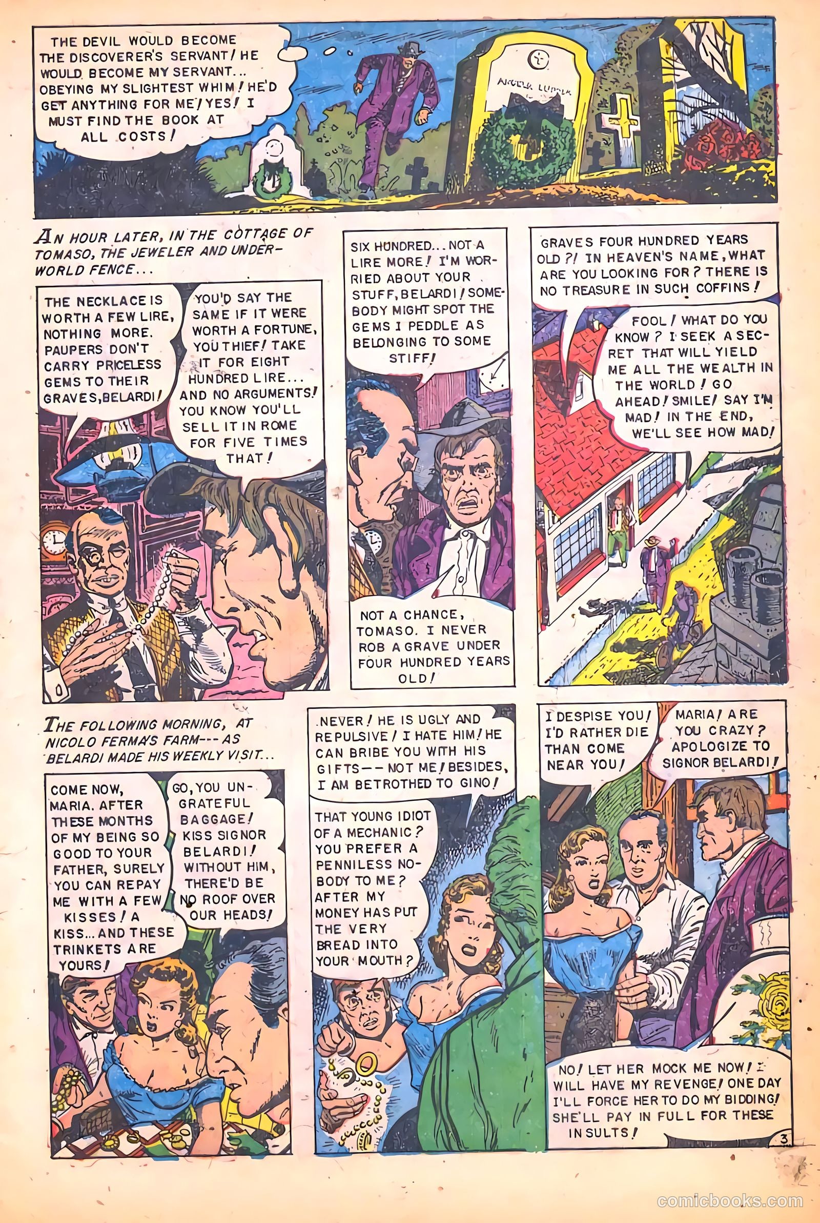 Web of Mystery #21 (1953) — page 5 of 36