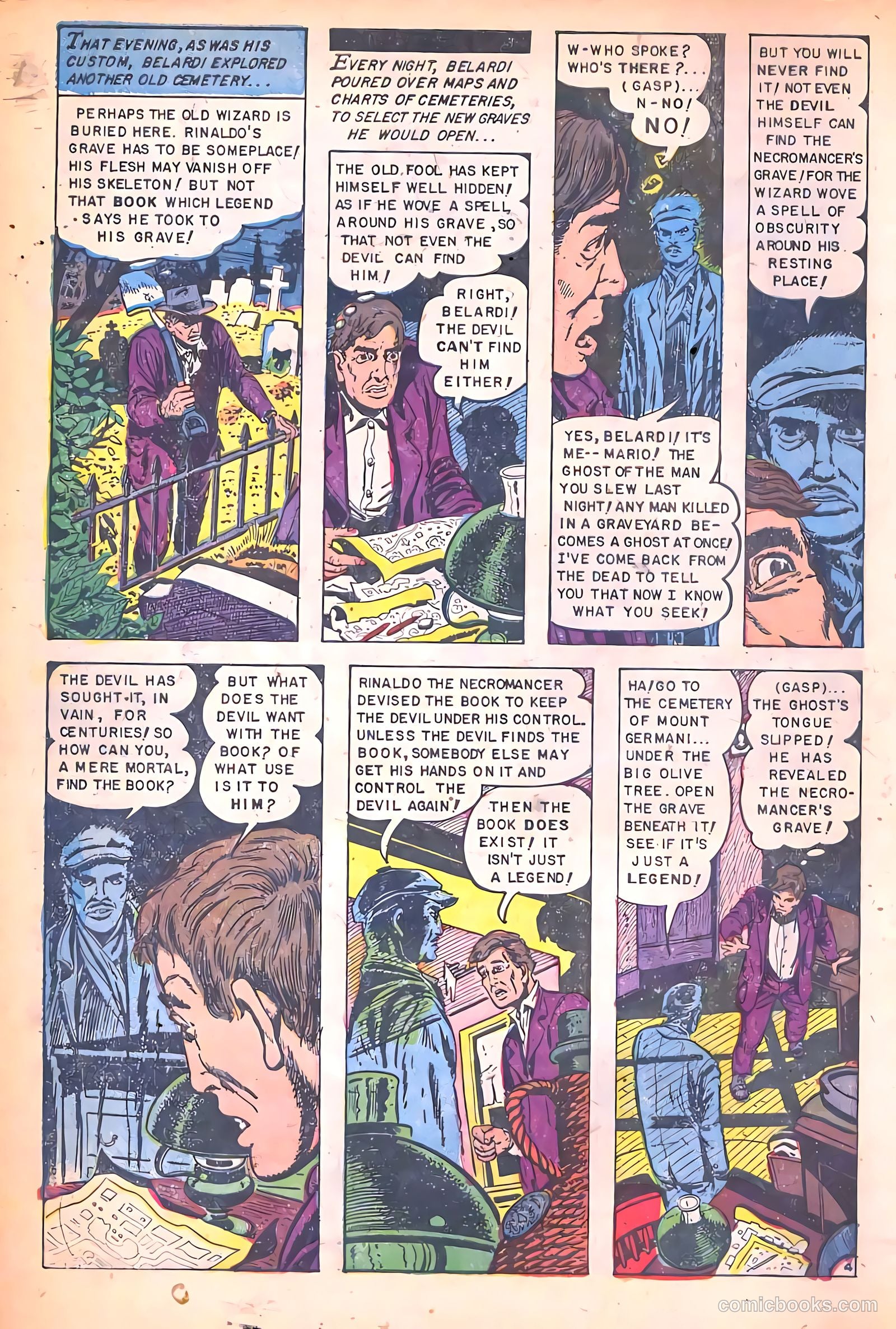 Web of Mystery #21 (1953) — page 6 of 36