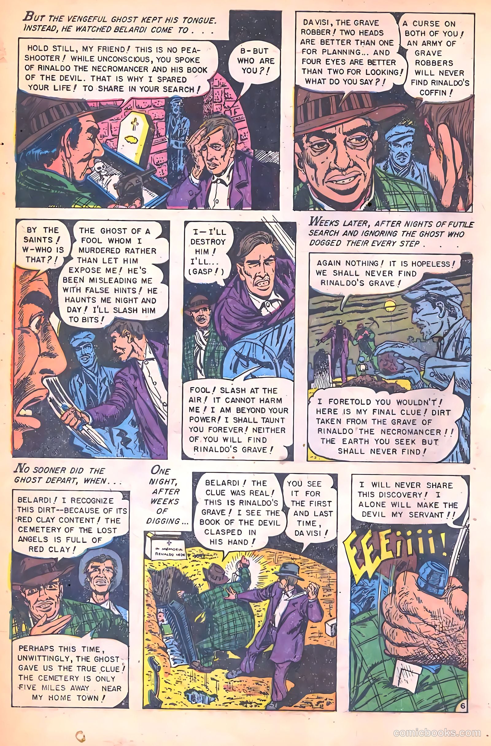 Web of Mystery #21 (1953) — page 8 of 36