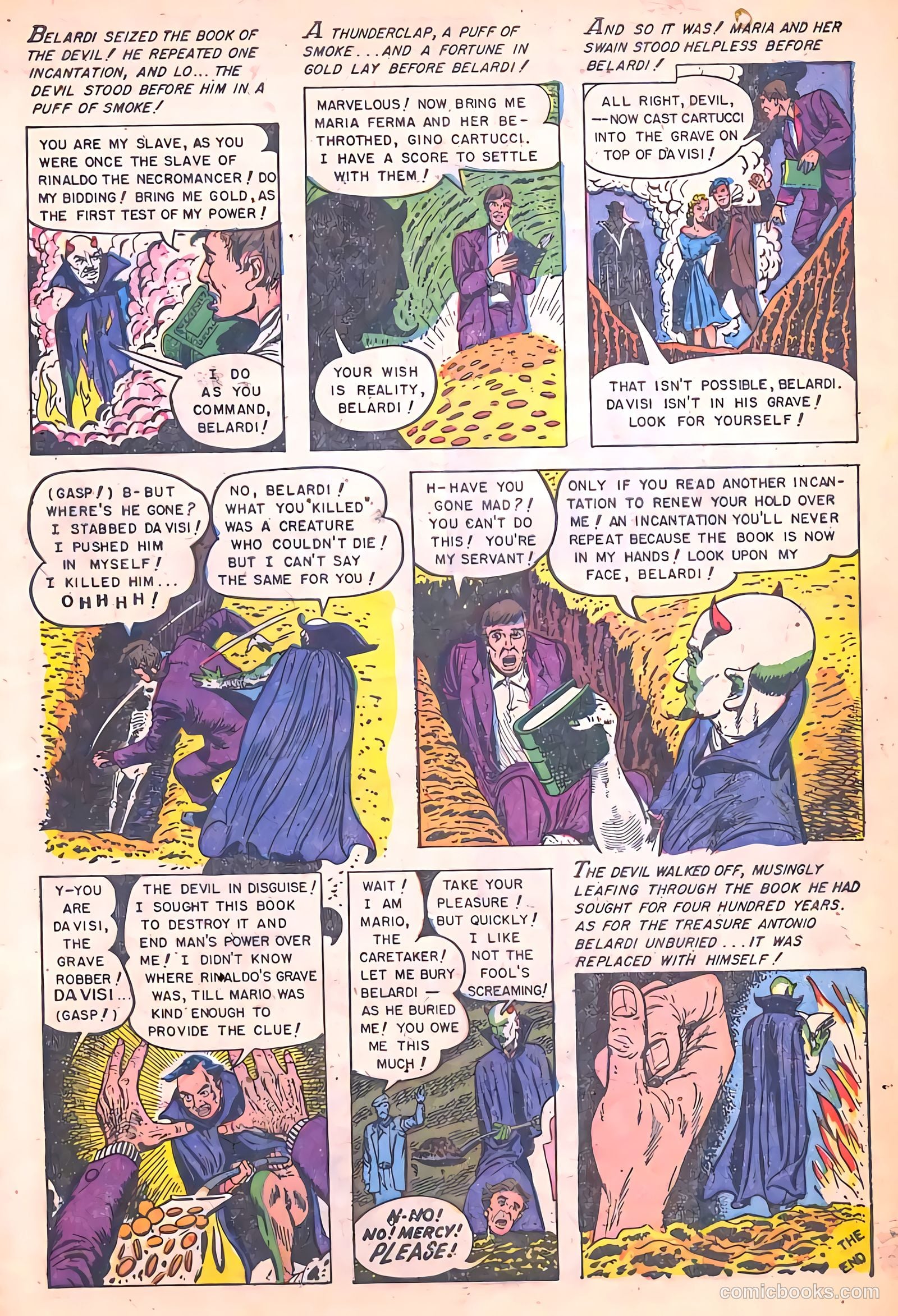 Web of Mystery #21 (1953) — page 9 of 36
